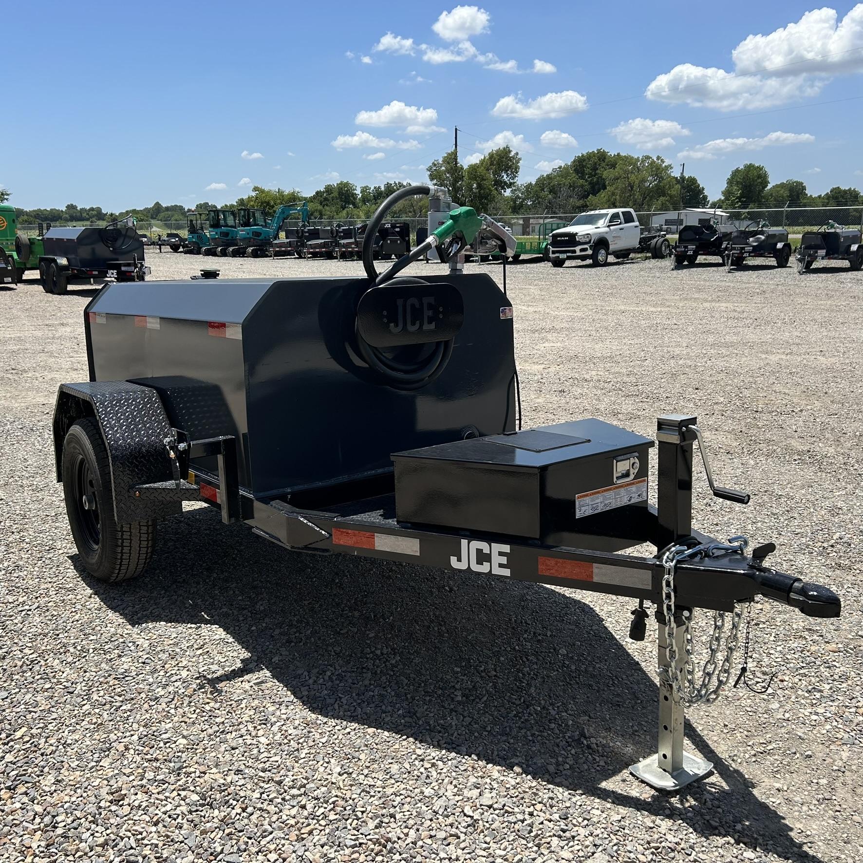 2027 JCE Trailers 350 Gallon Fuel Tank Trailer Trailer