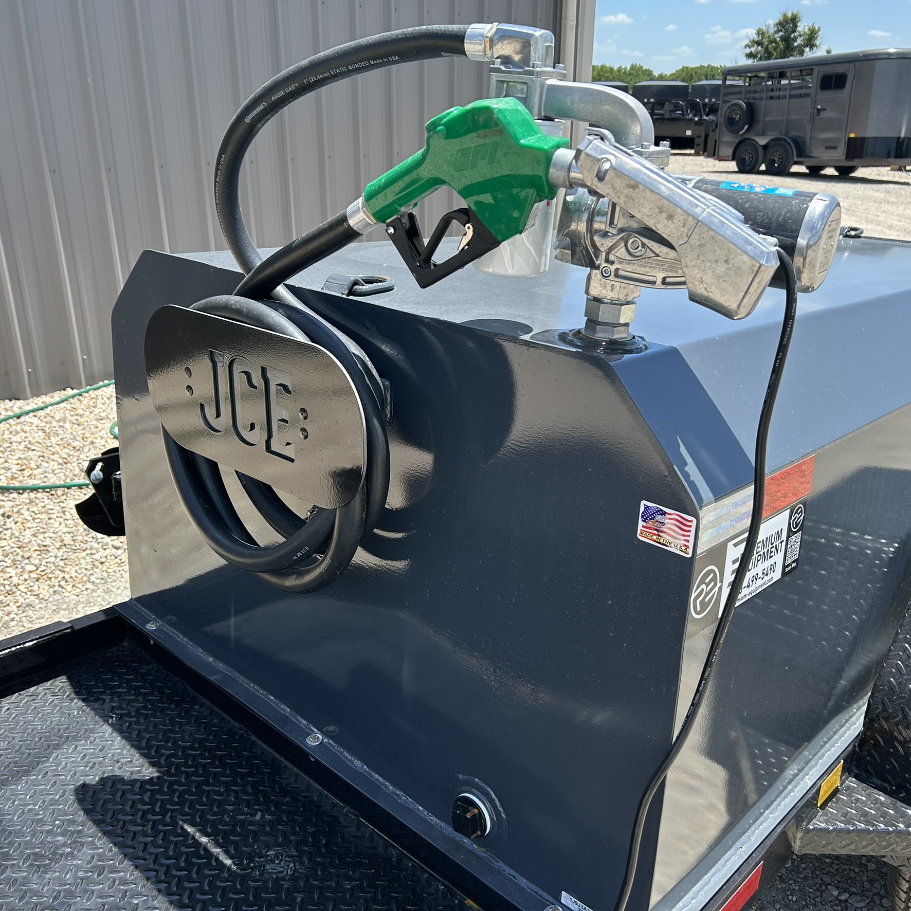 2027 JCE Trailers 350 Gallon Fuel Tank Trailer Trailer