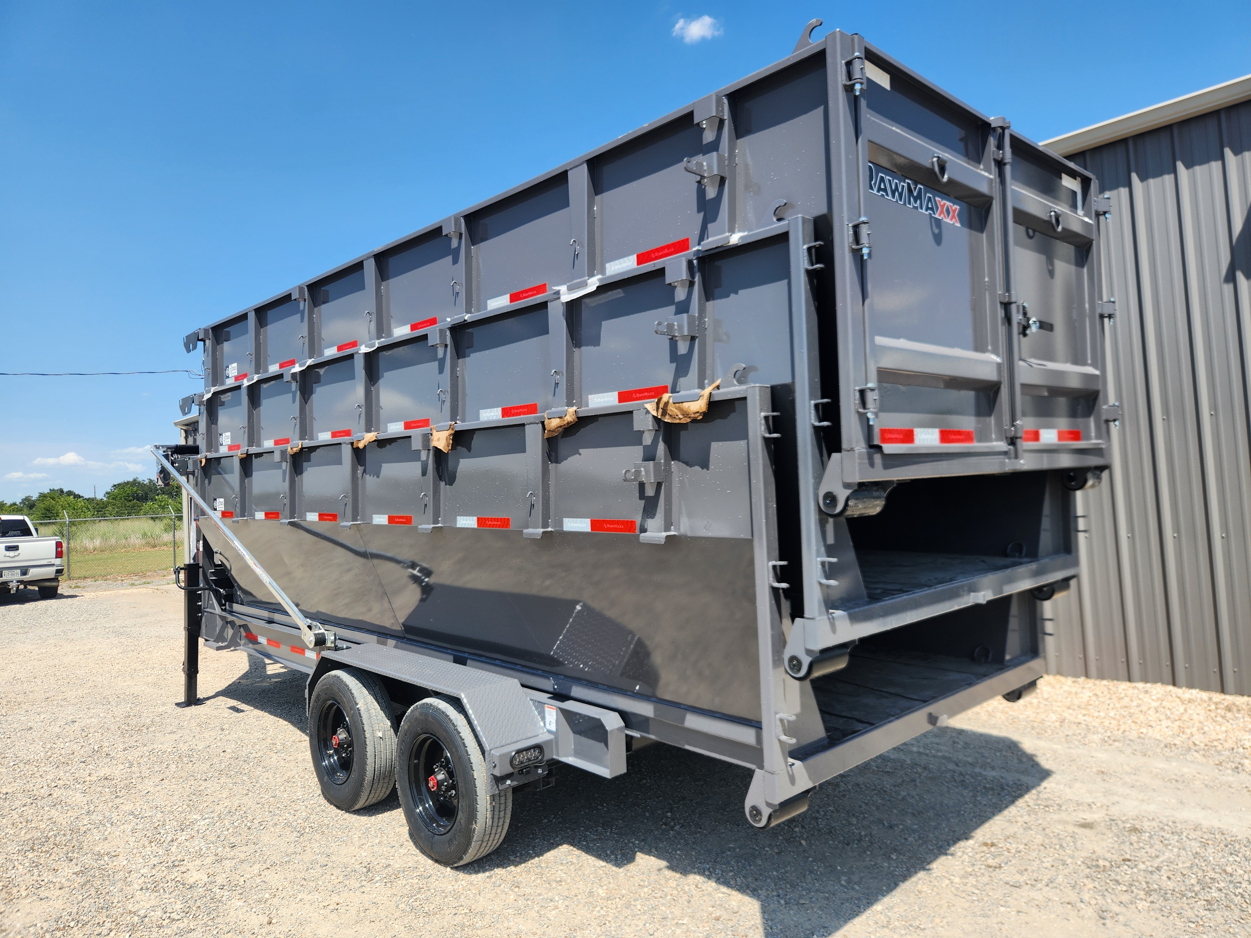 2027 RawMaxx RDX 20' x 83" GN 20k Roll Off Package Trailer