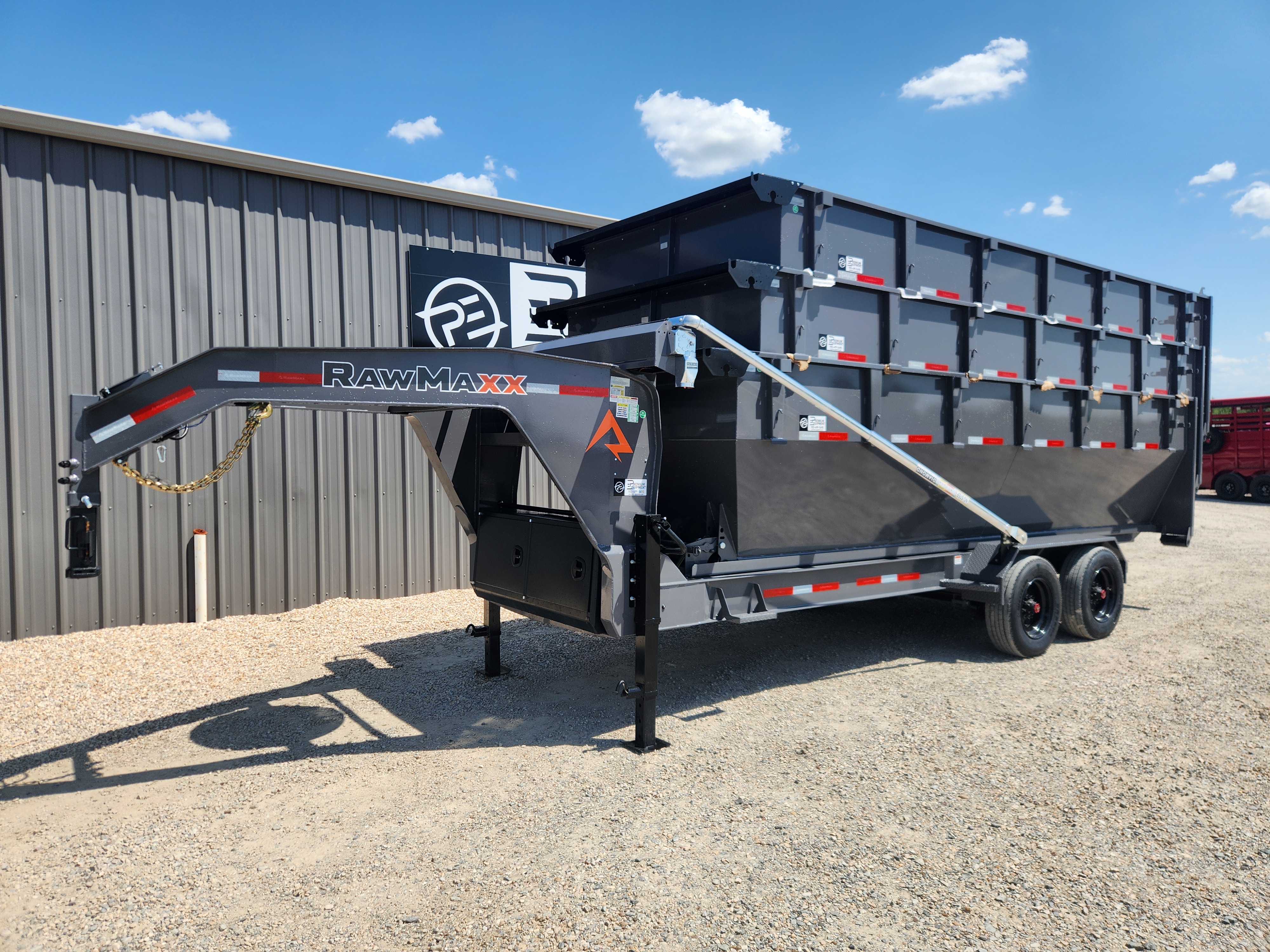 2027 RawMaxx RDX 20' x 83" GN 20k Roll Off Package Trailer