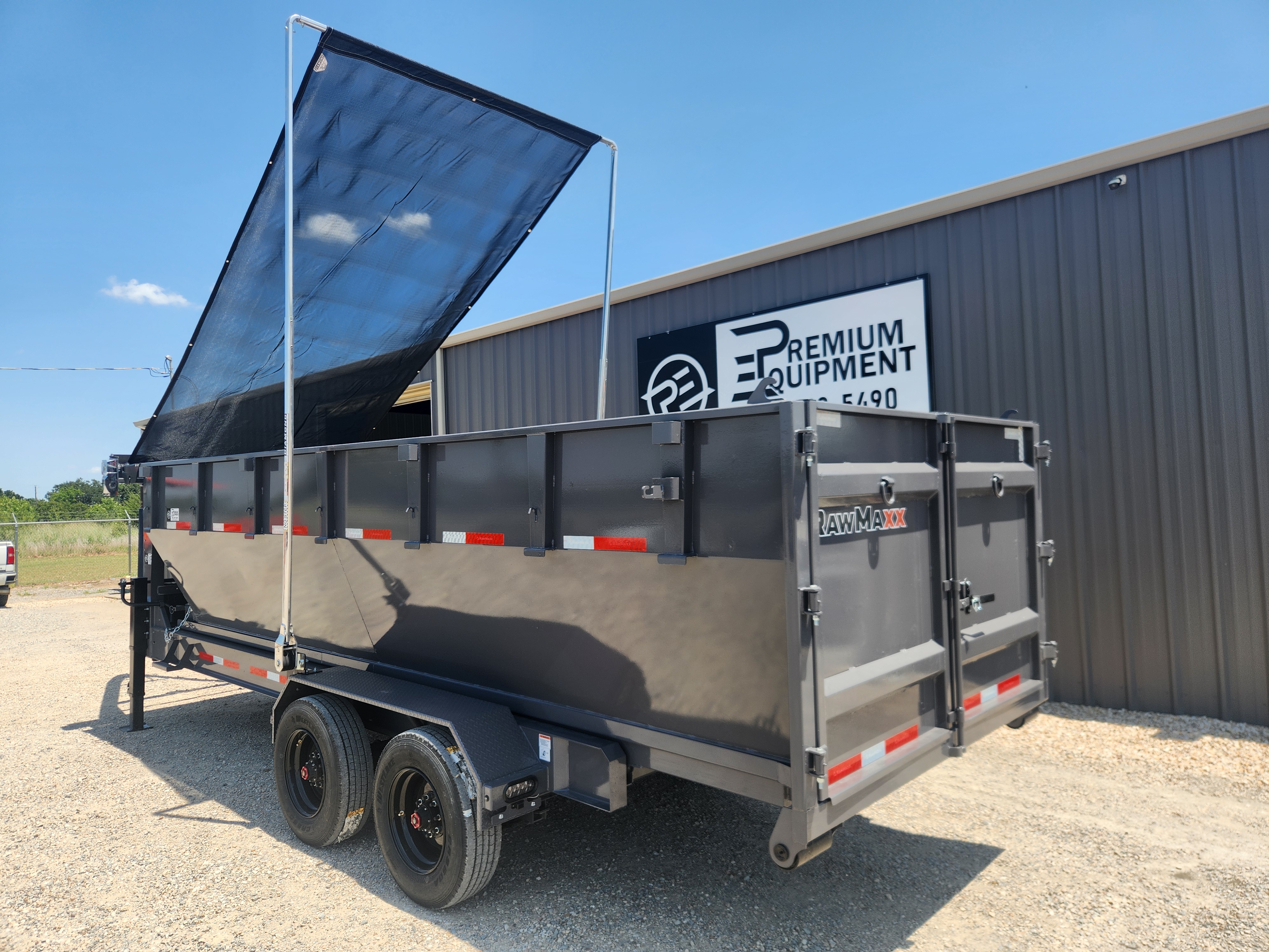 2027 RawMaxx RDX 20' x 83" GN 20k Roll Off Package Trailer