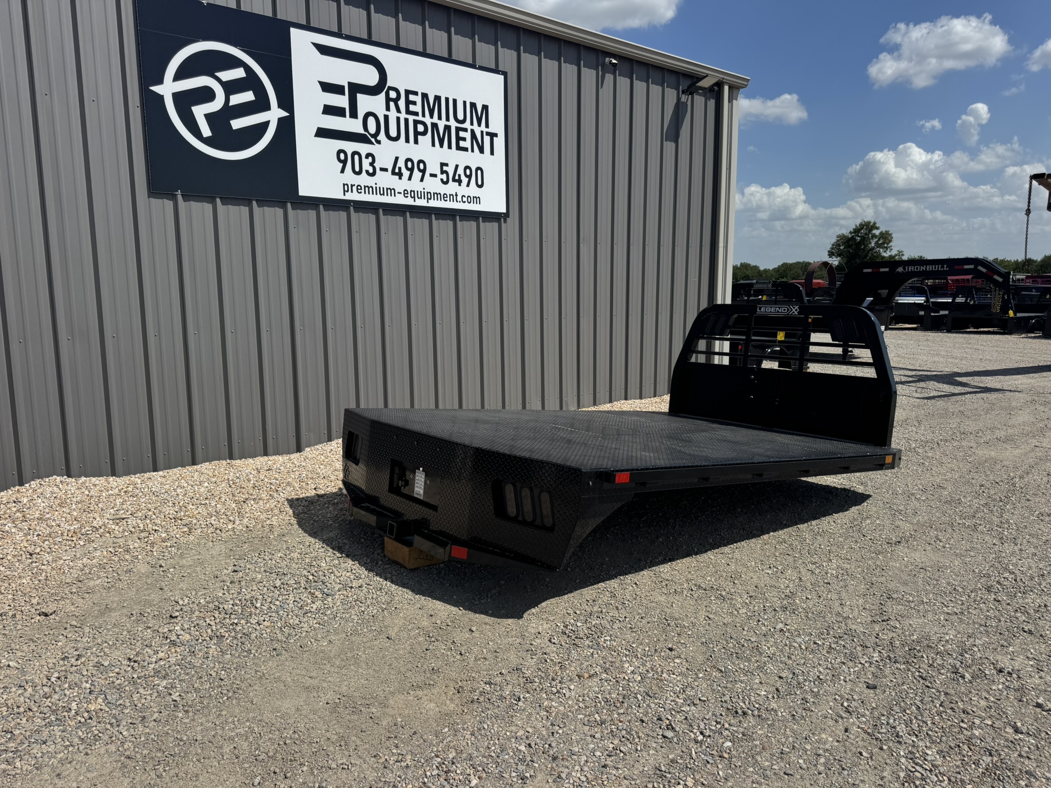 2026 Legend X Spartan Non-Skirted Flatbed 136"x97" Truck Bed