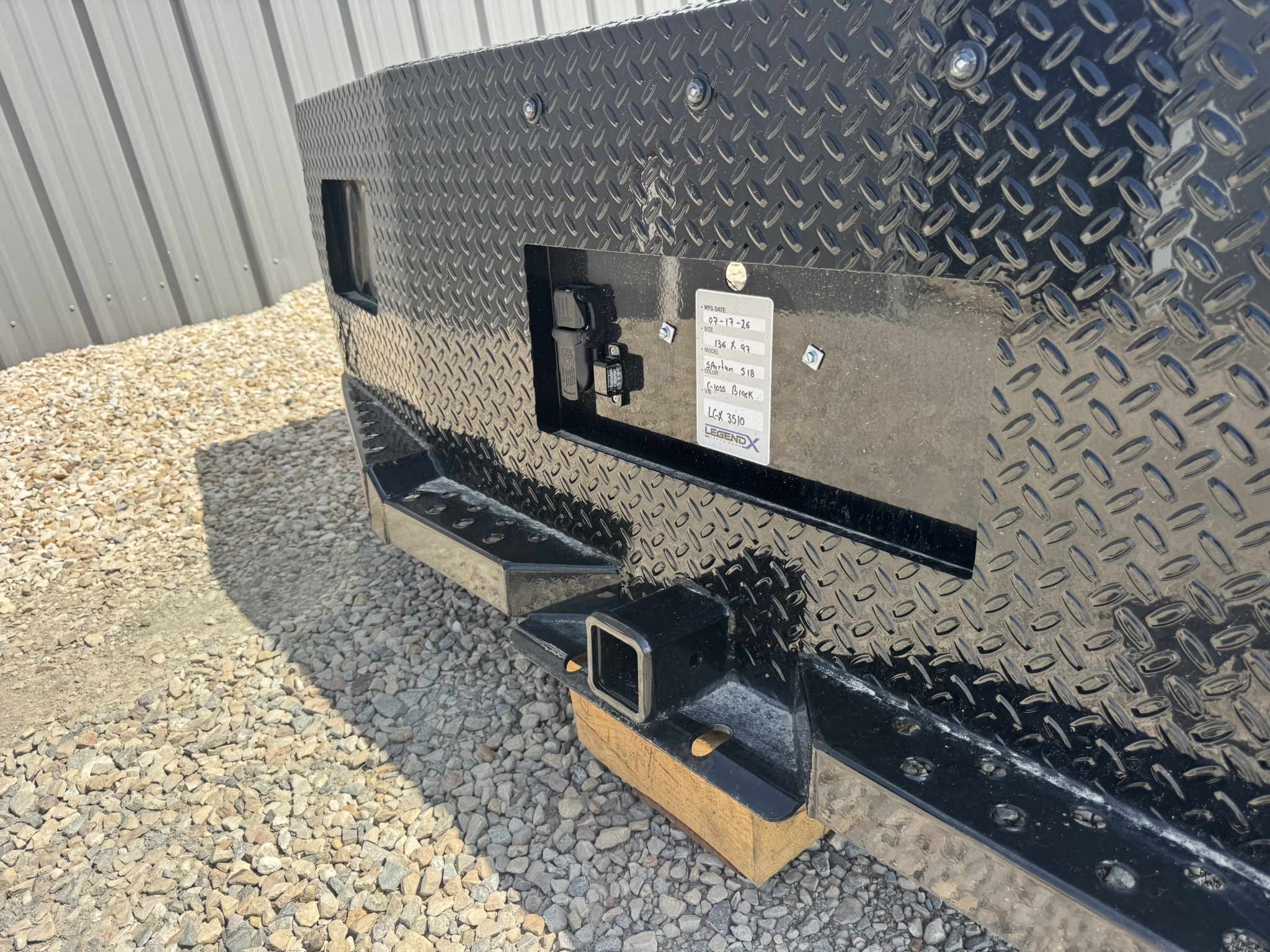 2026 Legend X Spartan Non-Skirted Flatbed 136"x97" Truck Bed
