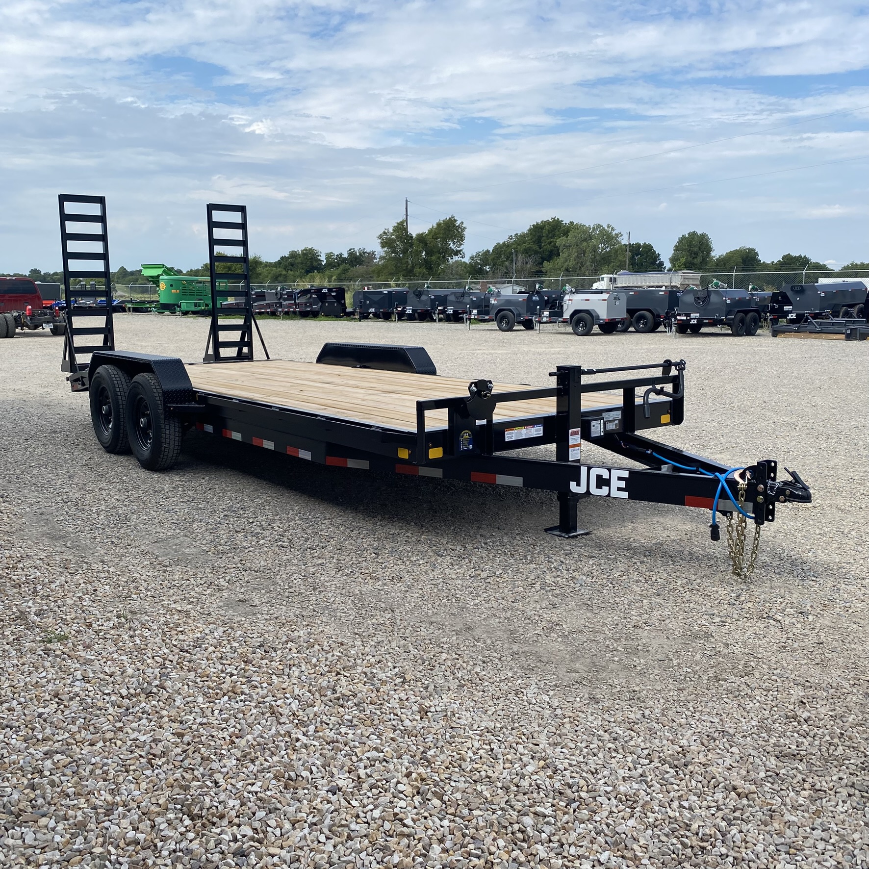 2027 JCE Trailers 83”x20’ Equipment/Carhauler Trailer Trailer