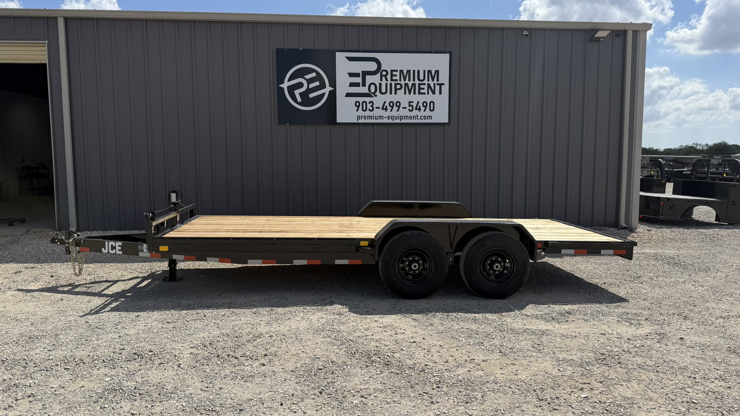 2027 JCE Trailers 83”x18’ 14k Equipment/Carhauler Trailer Trailer
