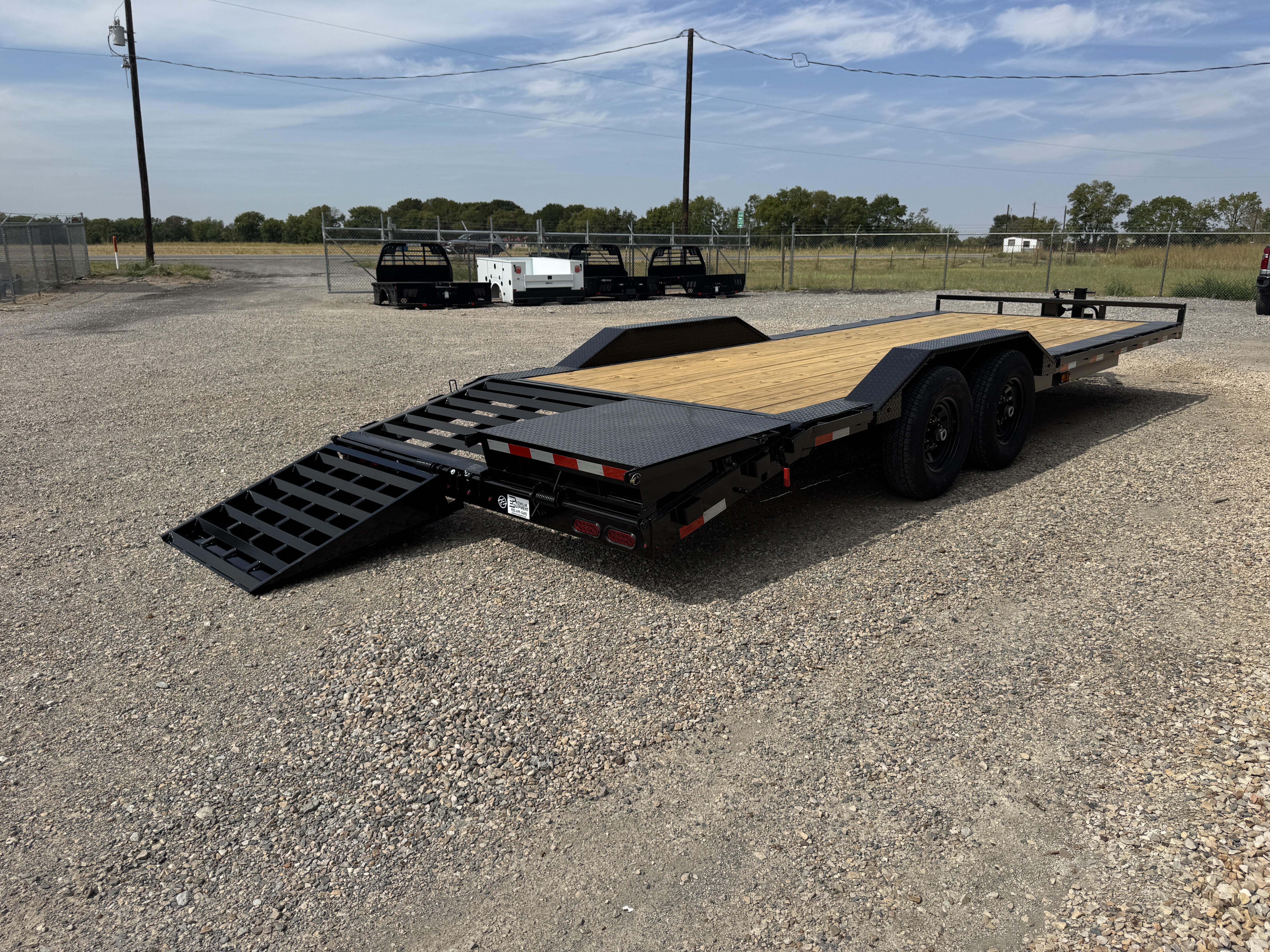 2027 JCE Trailers 102”x24’ Equipment/Carhauler Trailer Trailer