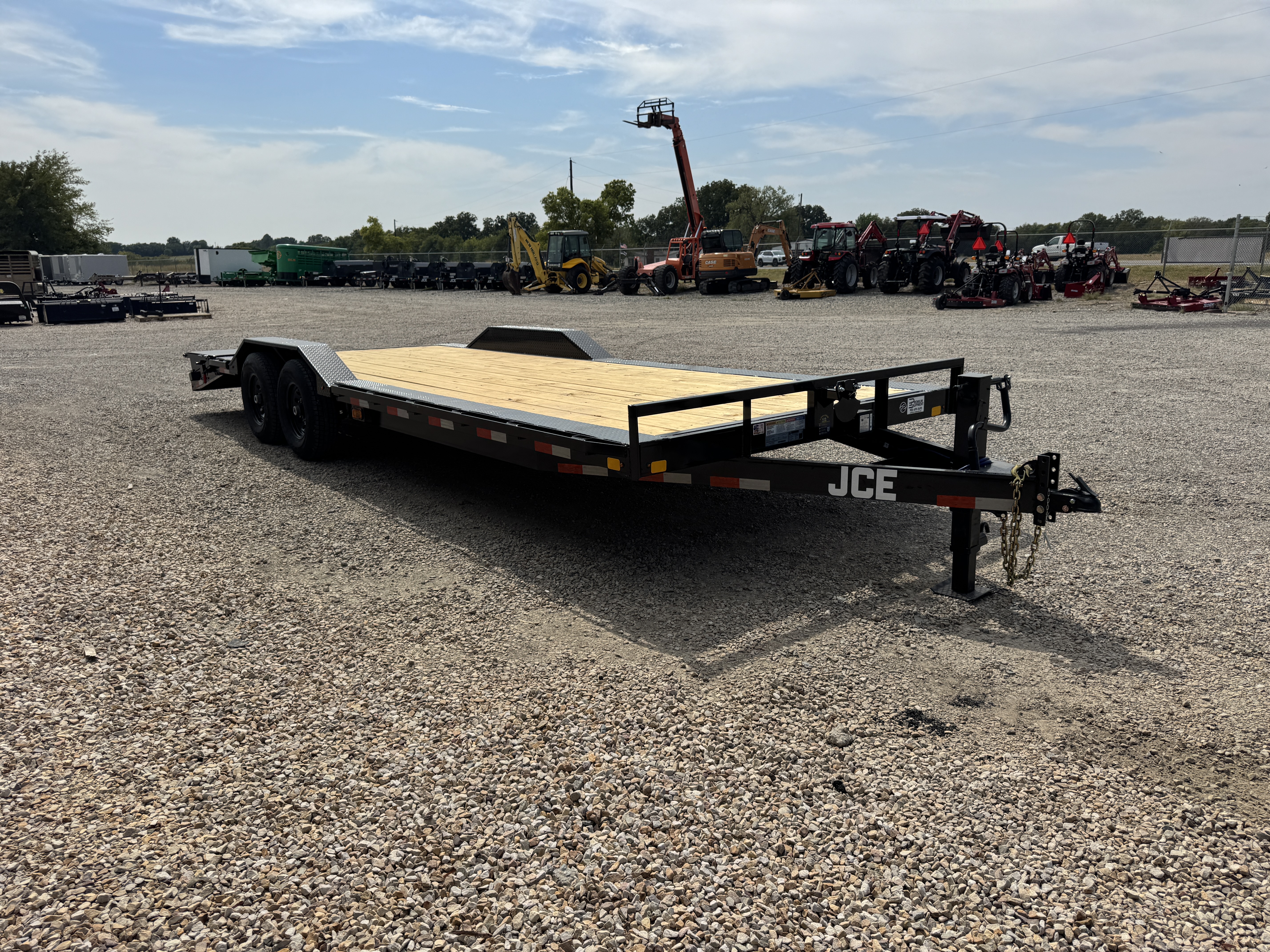 2027 JCE Trailers 102”x24’ Equipment/Carhauler Trailer Trailer