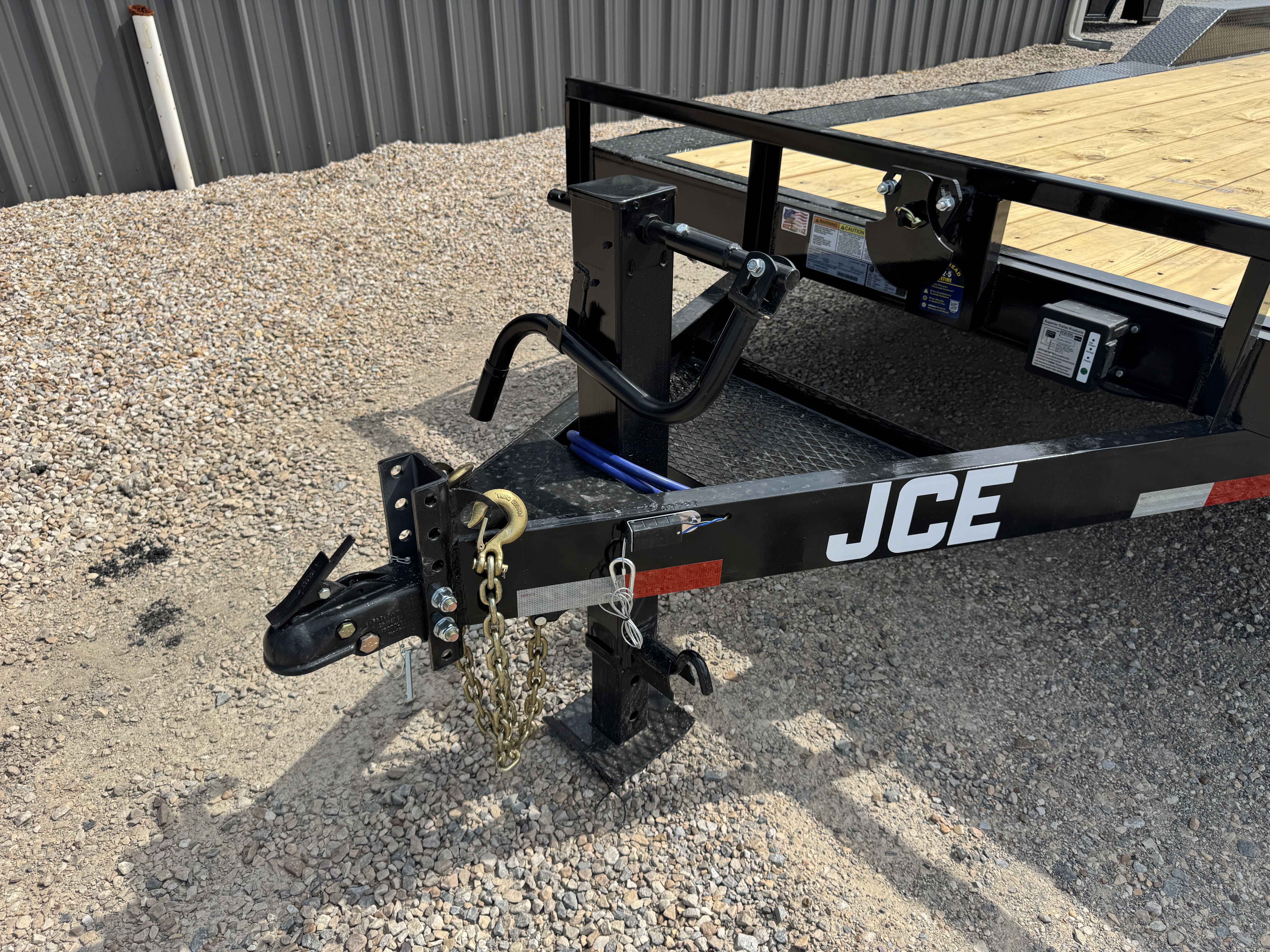 2027 JCE Trailers 102”x24’ Equipment/Carhauler Trailer Trailer