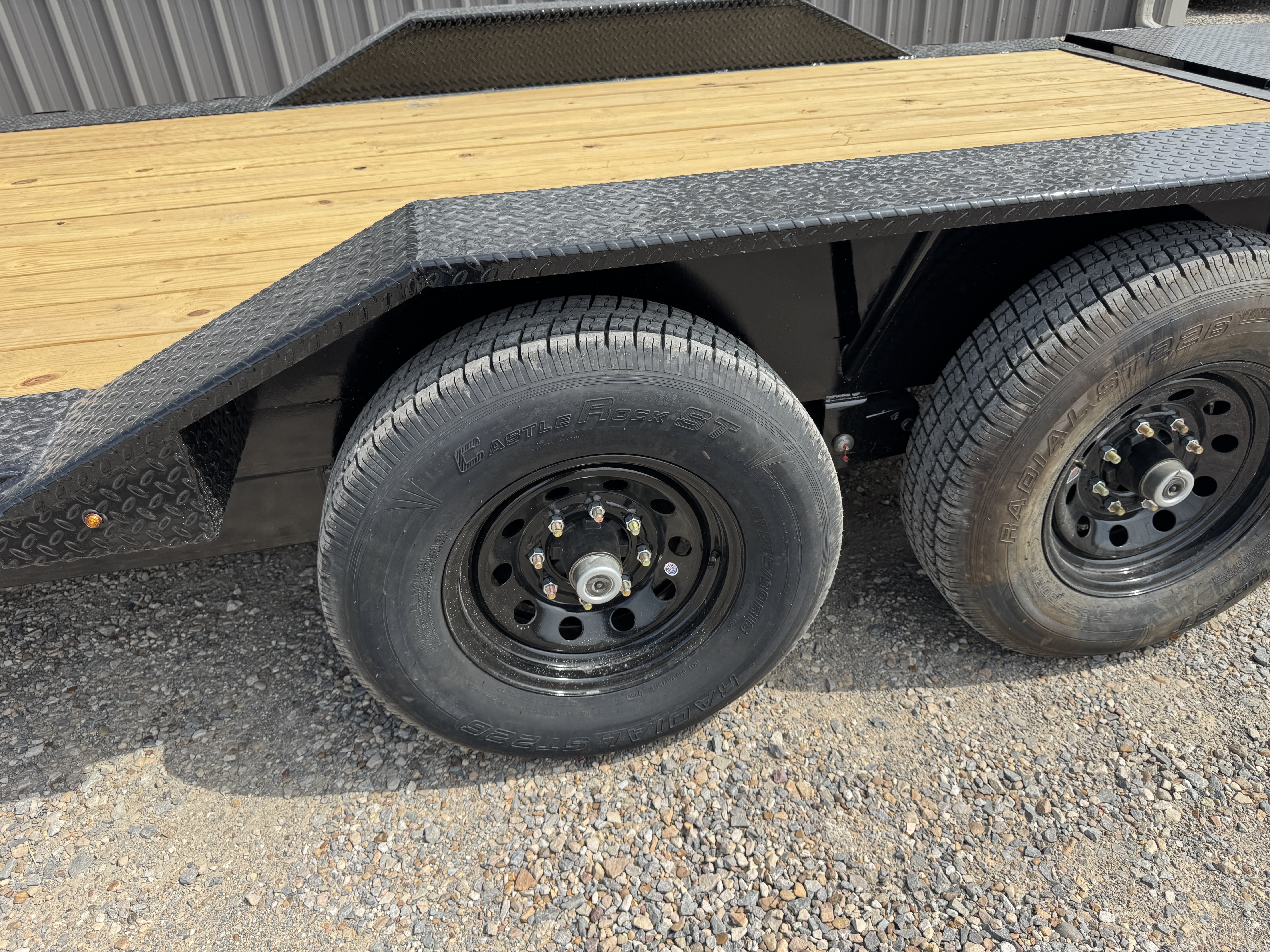 2027 JCE Trailers 102”x24’ Equipment/Carhauler Trailer Trailer