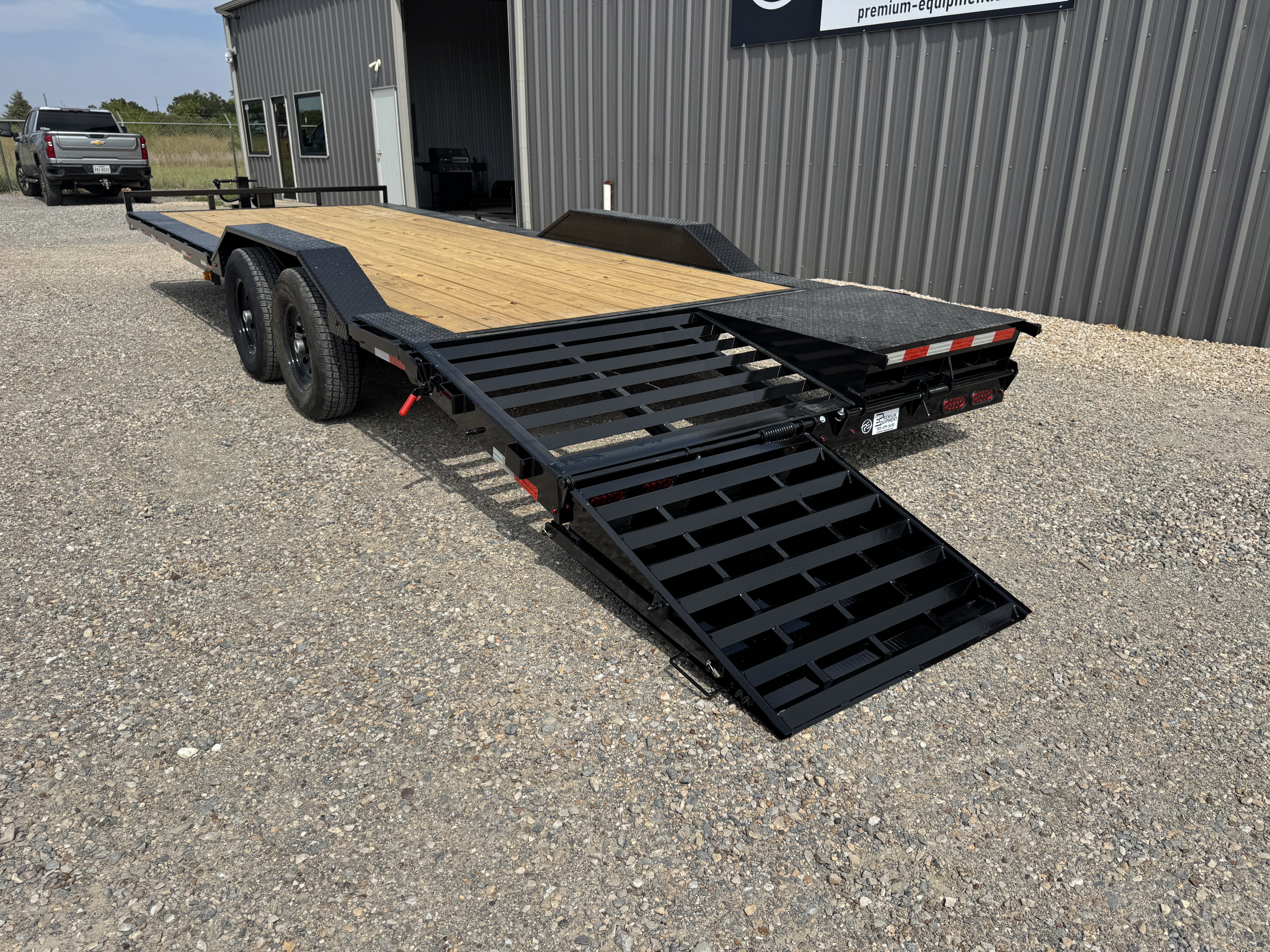 2027 JCE Trailers 102”x24’ Equipment/Carhauler Trailer Trailer