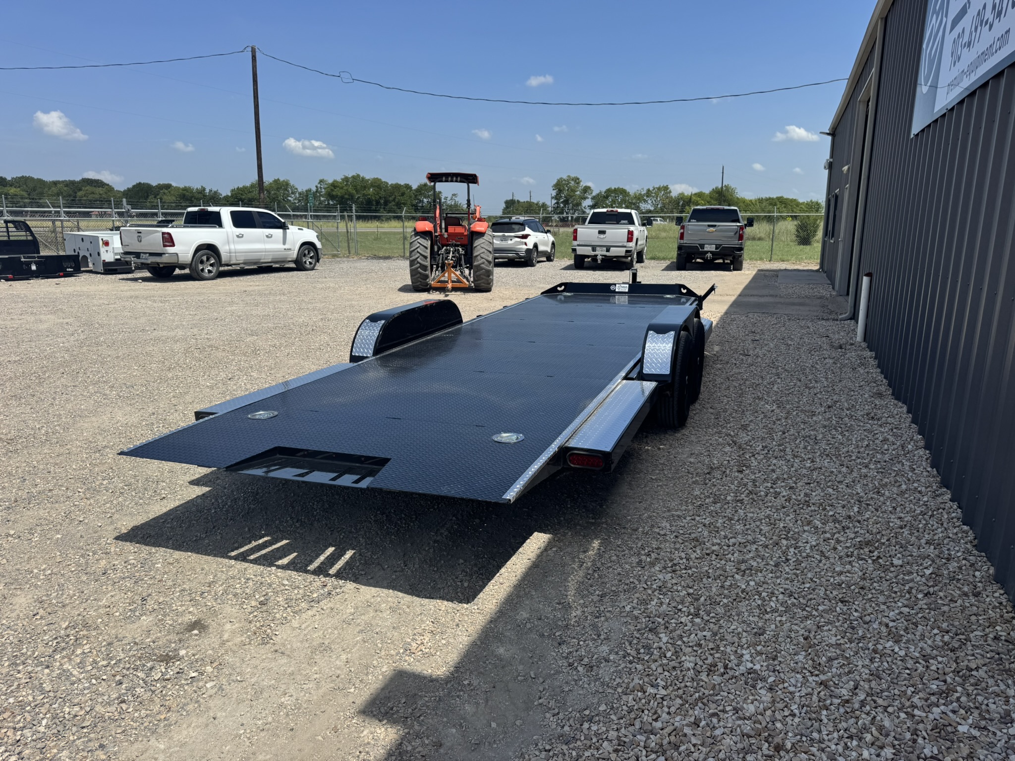 2026 Iron Bull Trailers 83"x22' TRB 10k Tilt Car Hauler Trailer Trailer