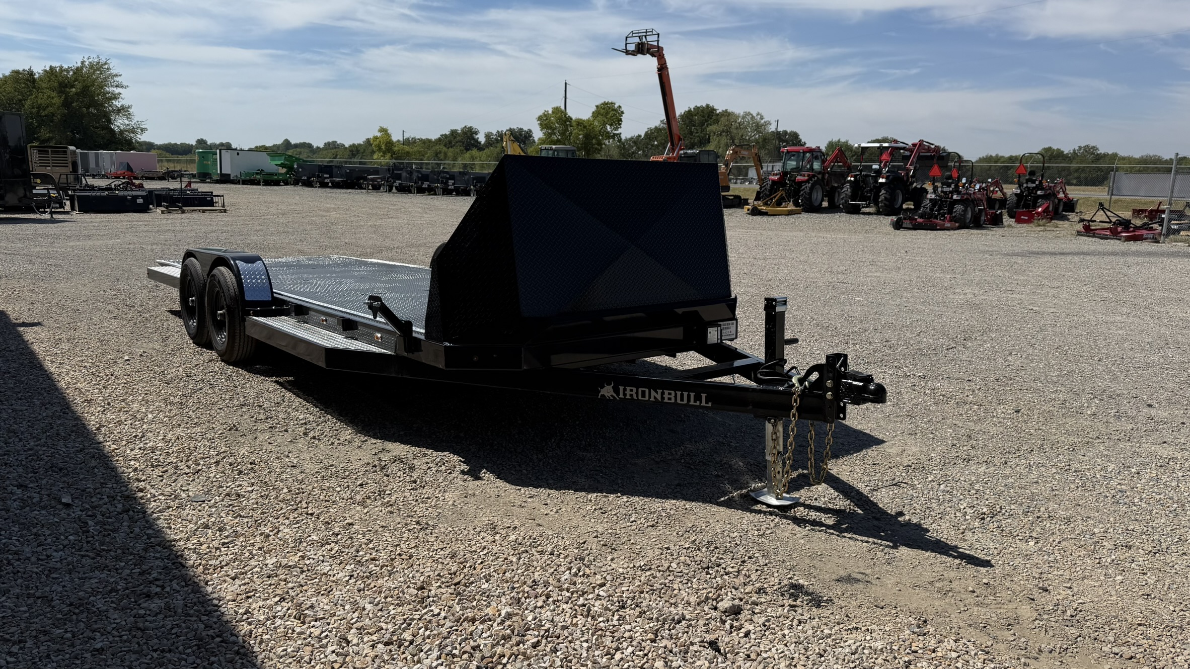 2026 Iron Bull Trailers 83"x22' TRB 10k Tilt Car Hauler Trailer w/Rock Guard Trailer