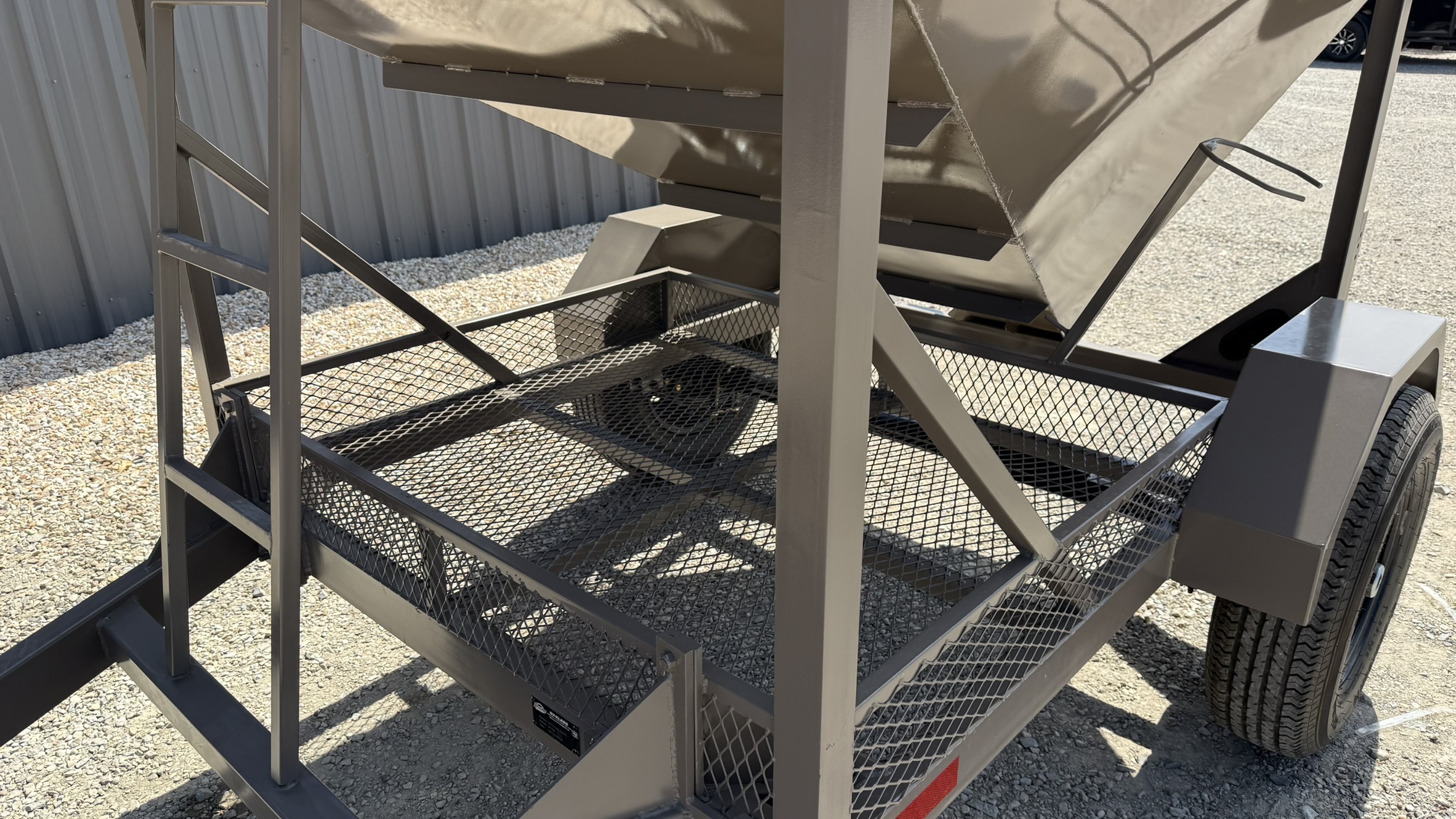 2026 DY-KLASS 5,000 lb Mobile Grain Bin Farm/Ranch & Equipment