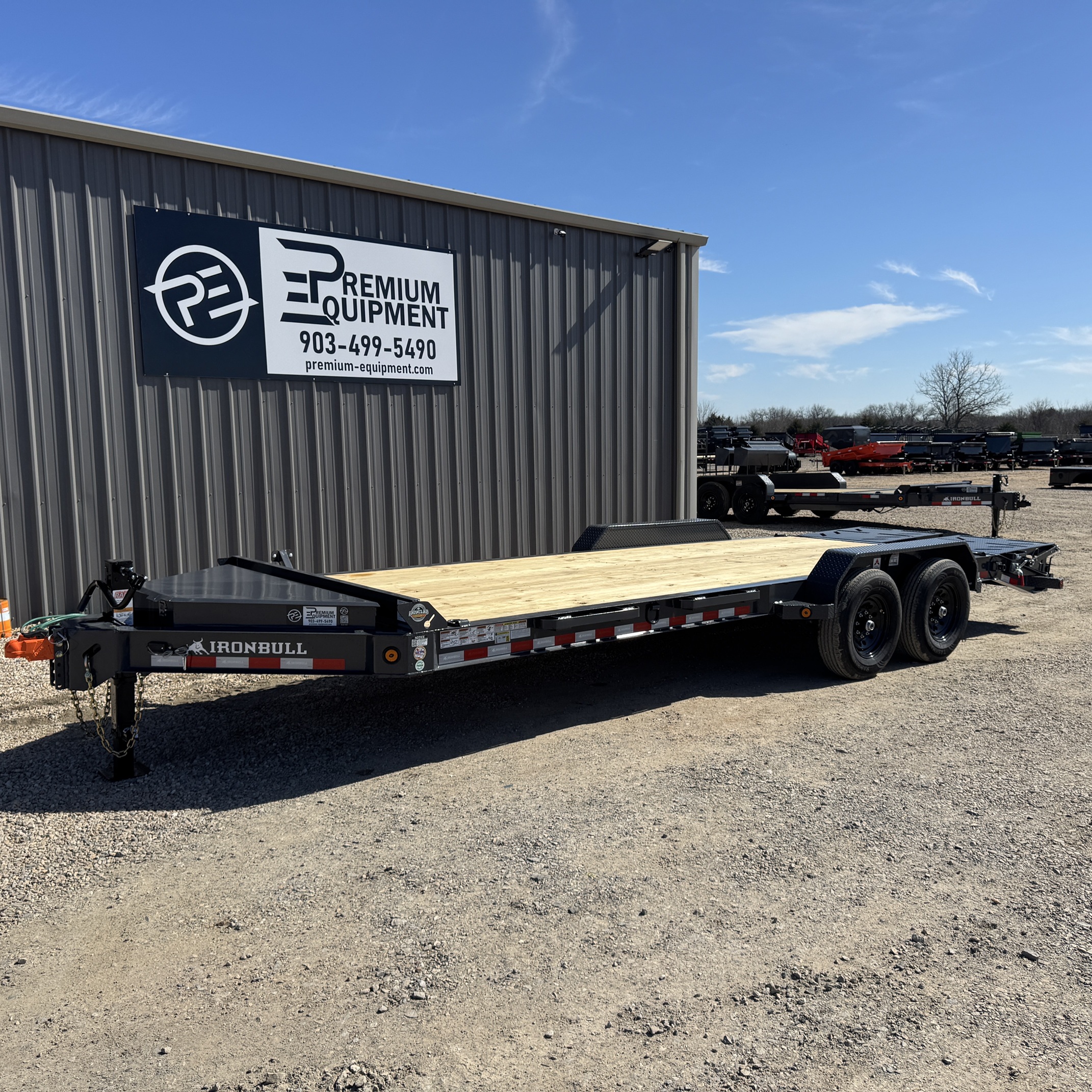 2027 Iron Bull Trailers 83" x 22' 14K Equipment/Carhauler Trailer Trailer