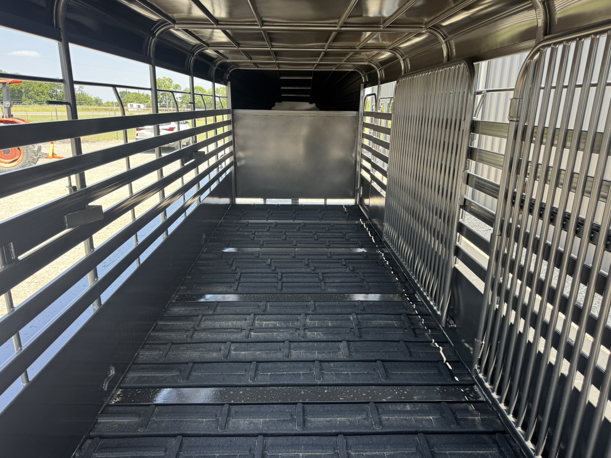 2027 Goodguys Trailers 6'8" x 24' Gooseneck Hard Top Stockman Livestock Trailer Trailer