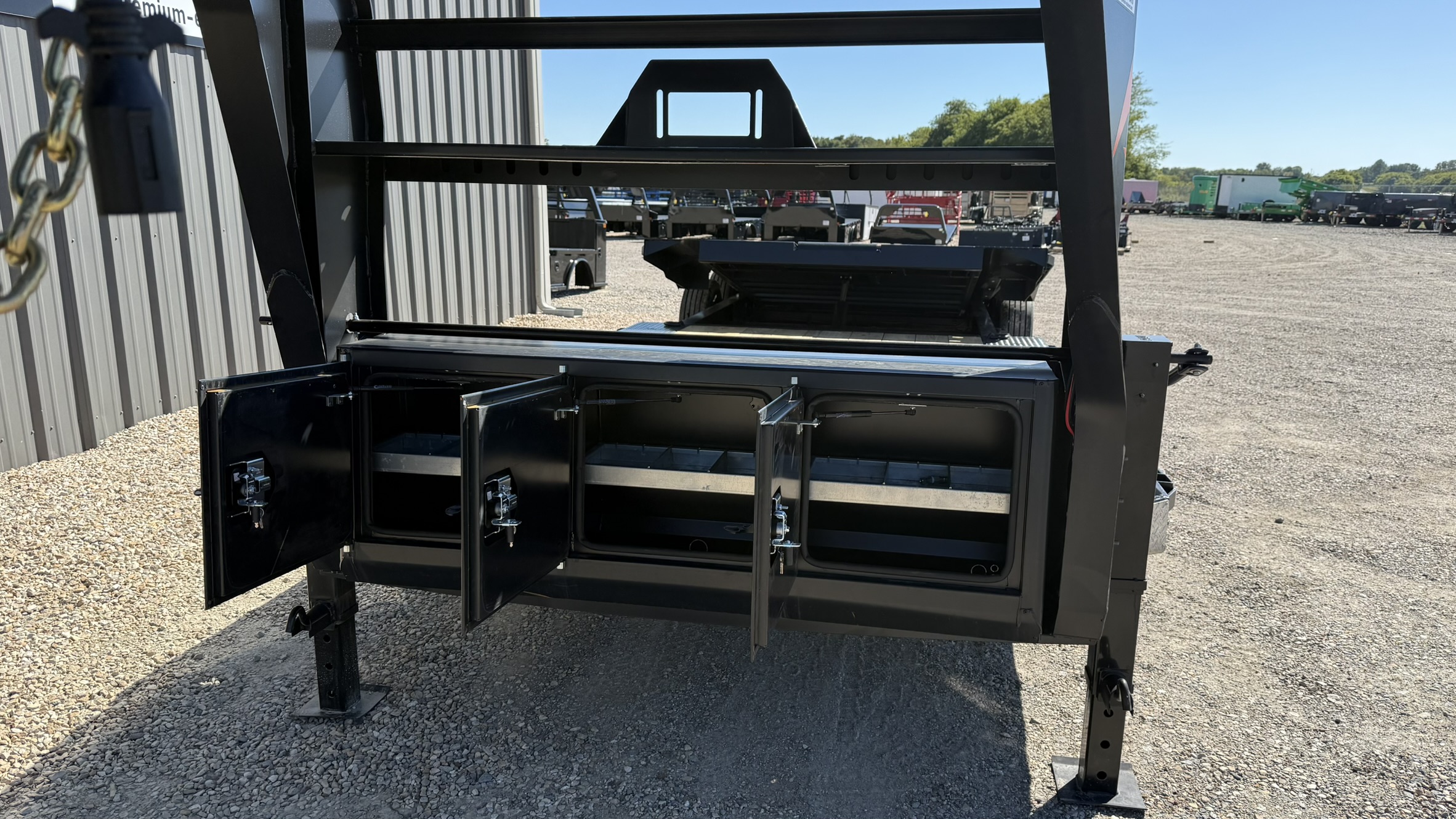 2027 RawMaxx GTX 102" x 28' Gooseneck Gravity Tilt Trailer Trailer