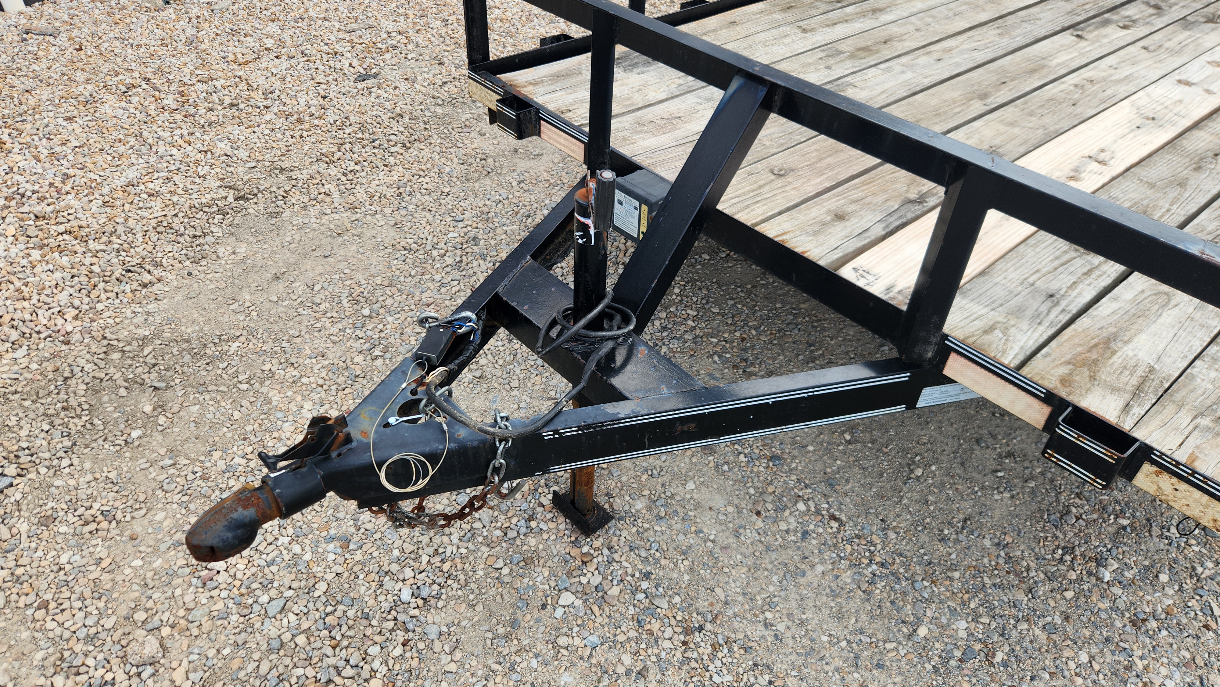 2019 Longhorn 77”x18’ Tandem Axle Utility Trailer Trailer