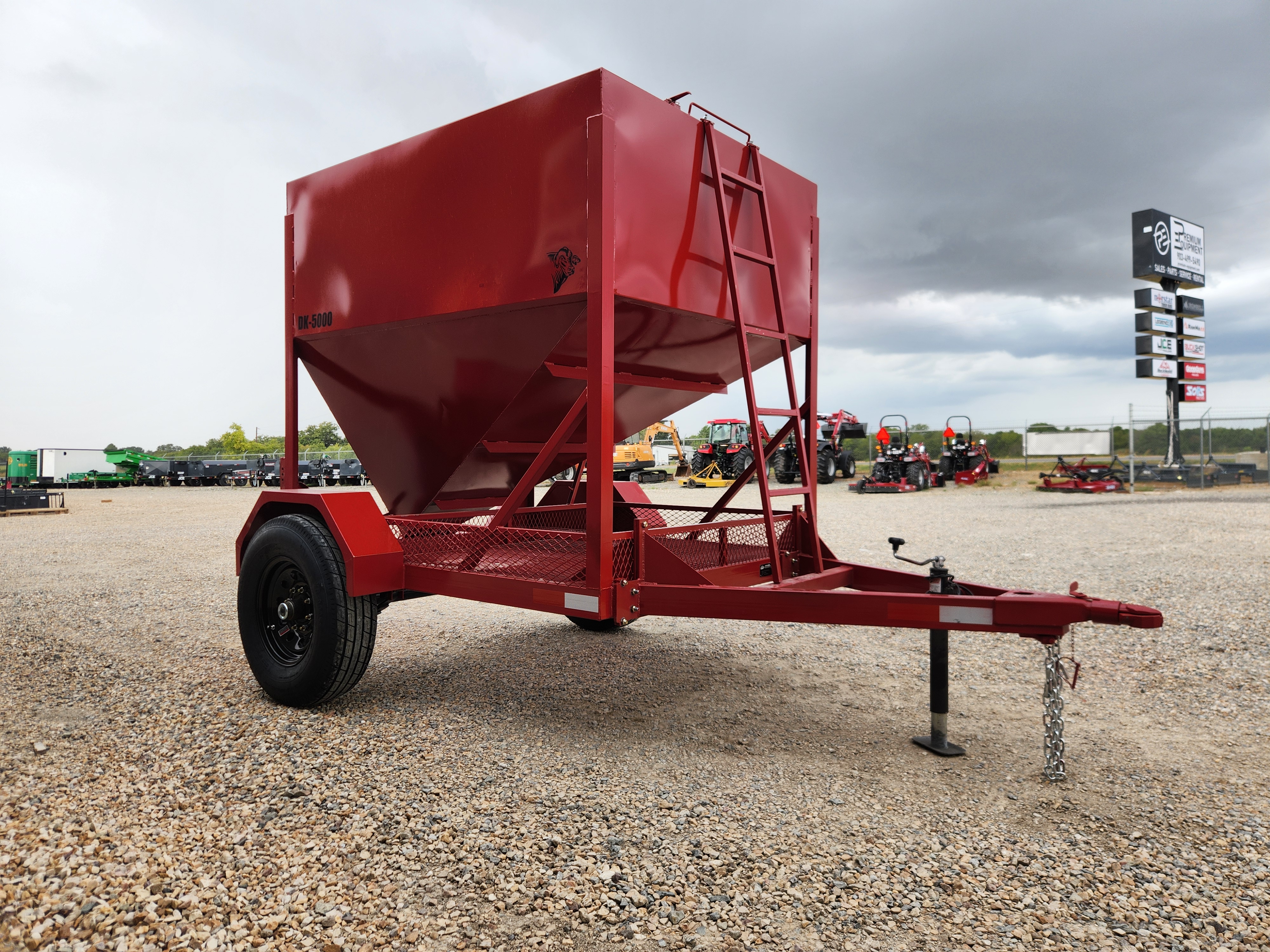 2026 DY-KLASS 5,000 lb Mobile Grain Bin Farm/Ranch & Equipment