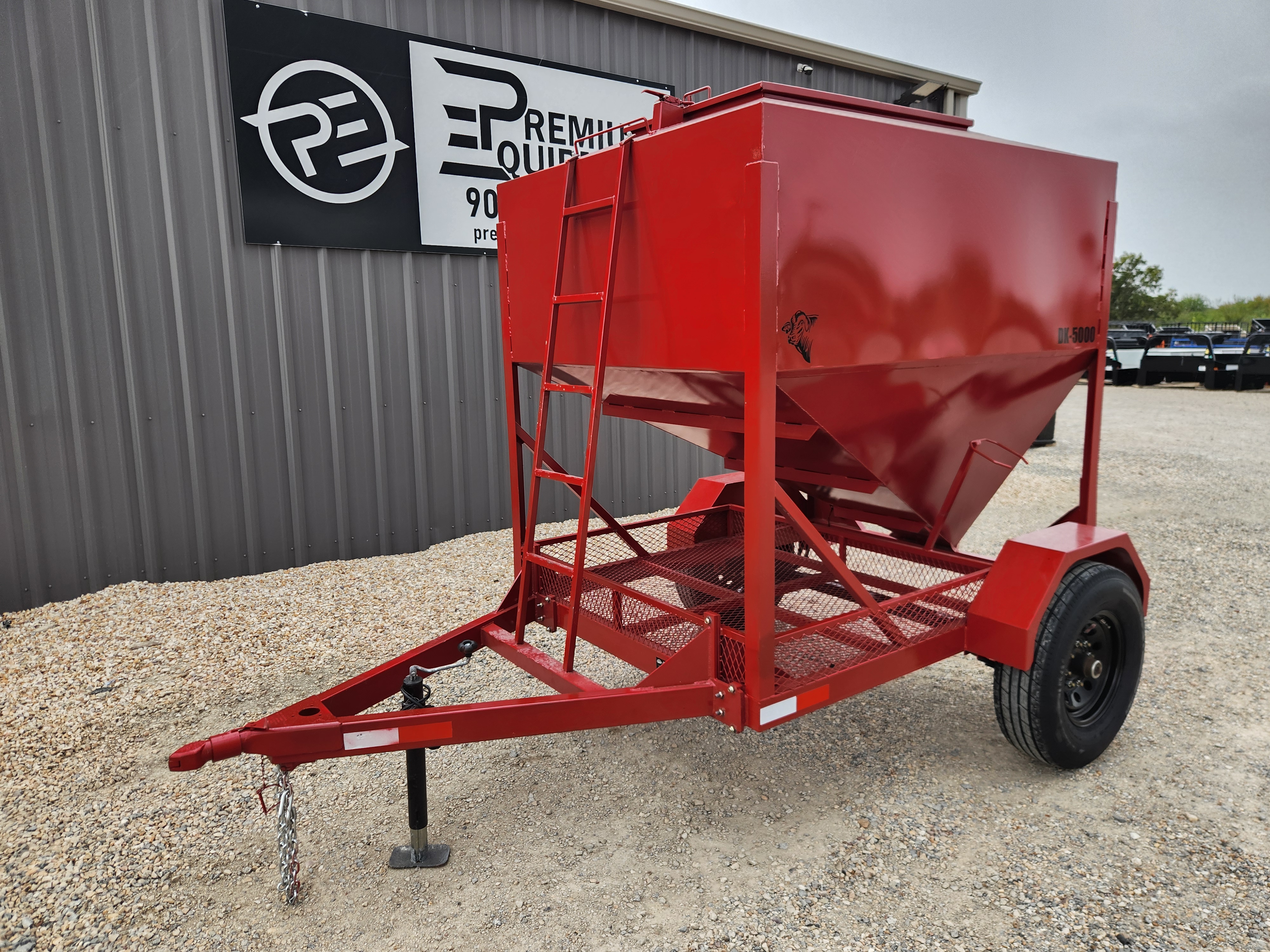 2026 DY-KLASS 5,000 lb Mobile Grain Bin Farm/Ranch & Equipment