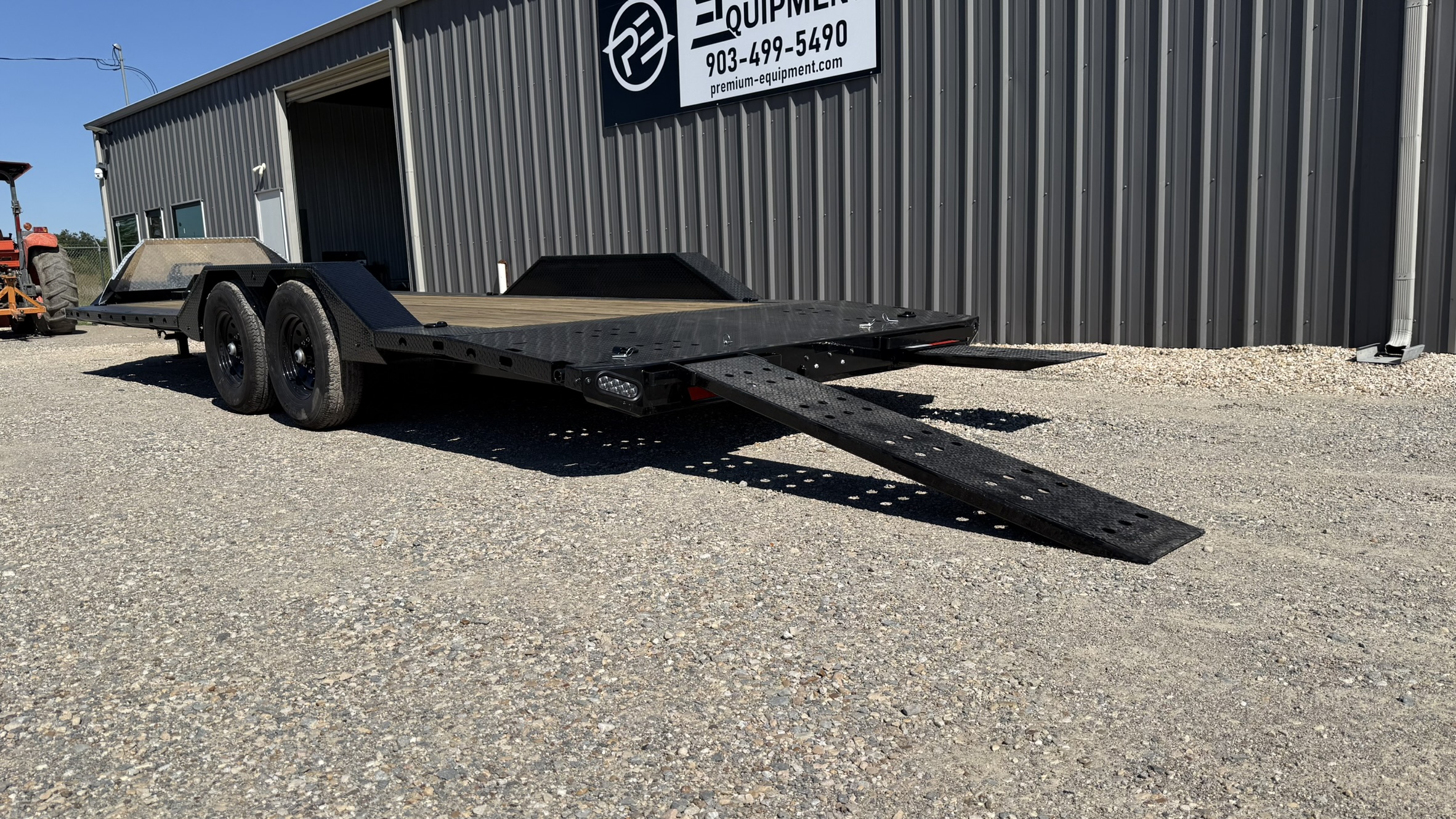 2027 RawMaxx 102" x 24' SLX I-Beam Car Hauler Trailer