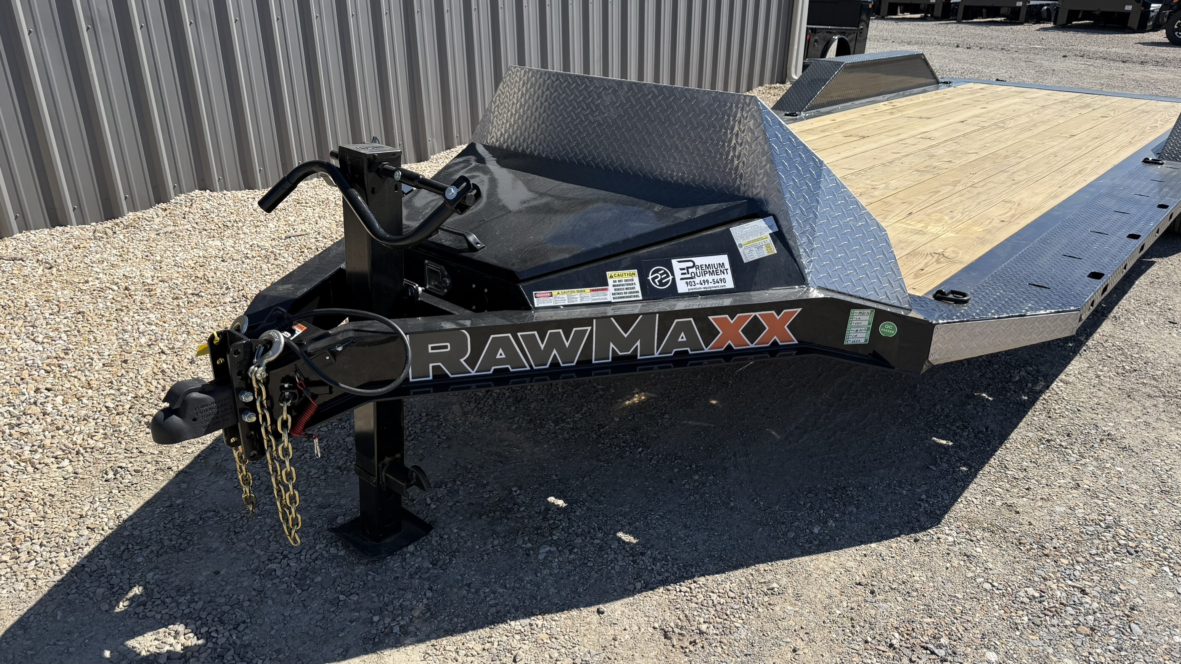 2027 RawMaxx 102" x 24' SLX I-Beam Car Hauler Trailer