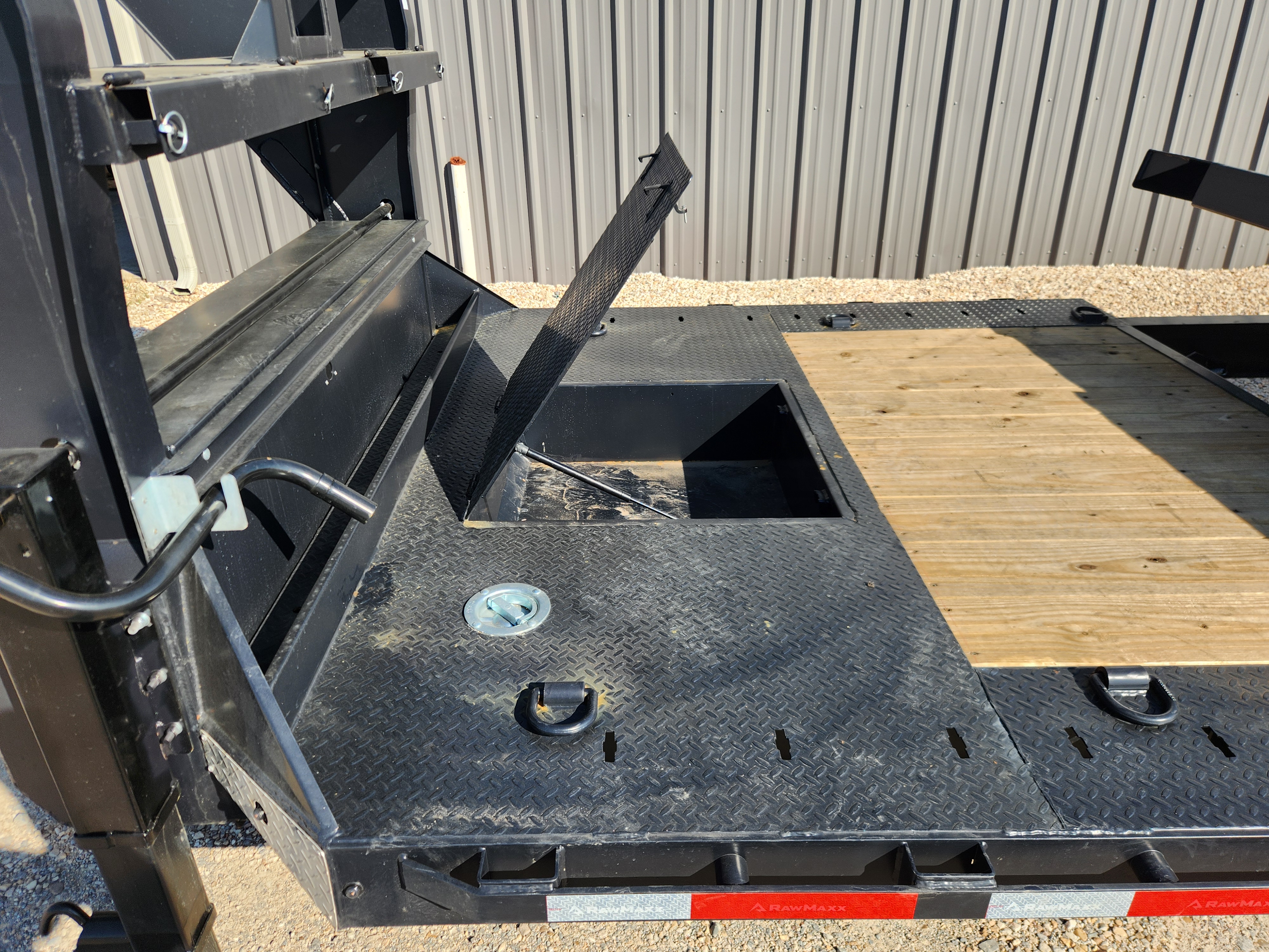 2027 RawMaxx GTX 102" x 24' Gooseneck Gravity Tilt Trailer Trailer