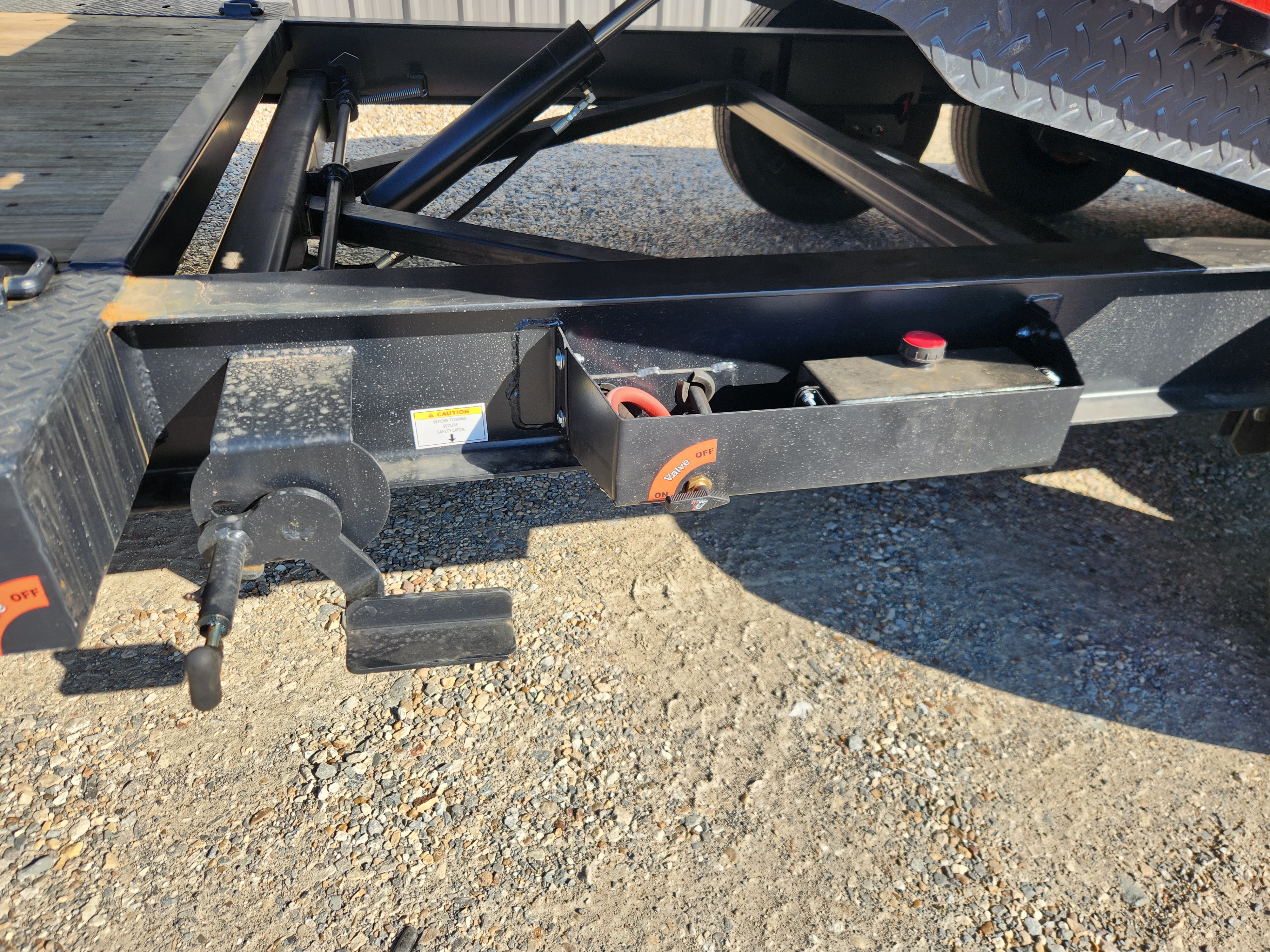 2027 RawMaxx GTX 102" x 24' Gooseneck Gravity Tilt Trailer Trailer