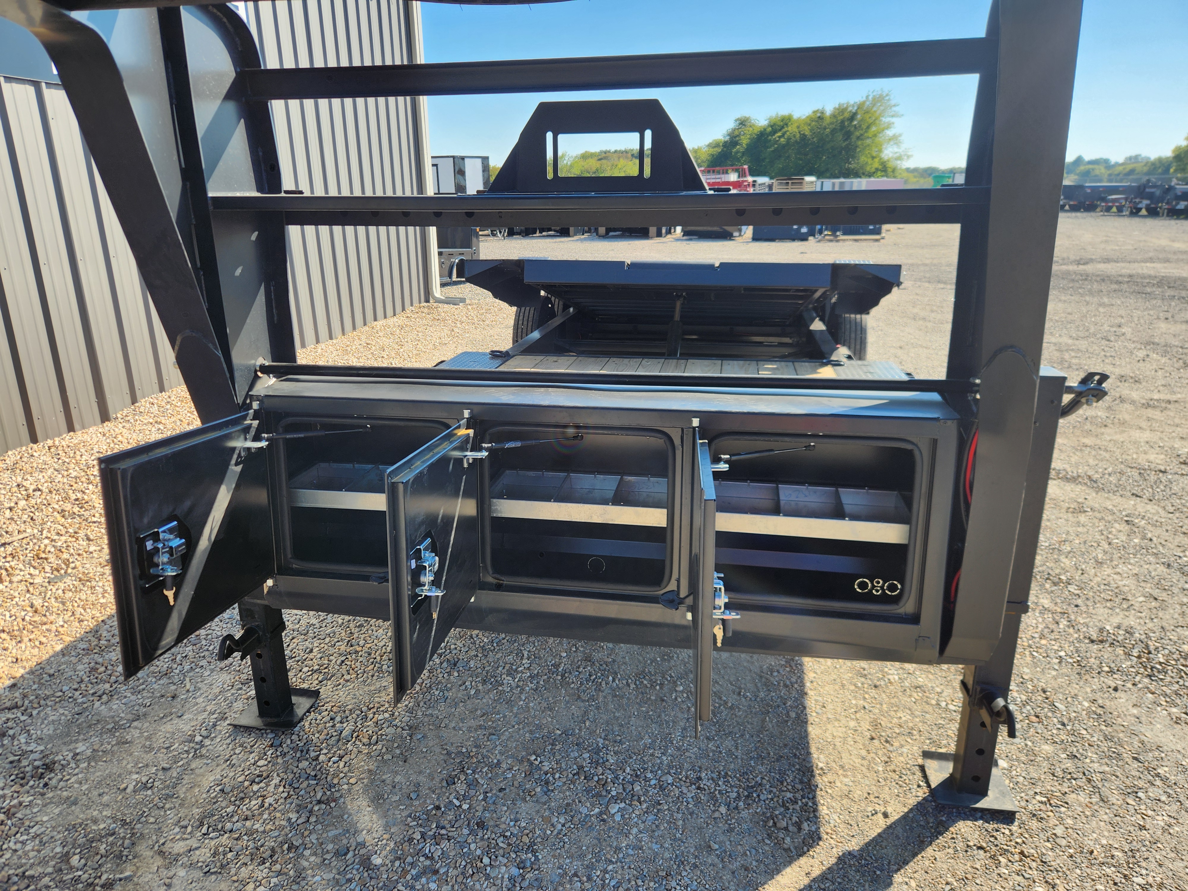 2027 RawMaxx GTX 102" x 24' Gooseneck Gravity Tilt Trailer Trailer