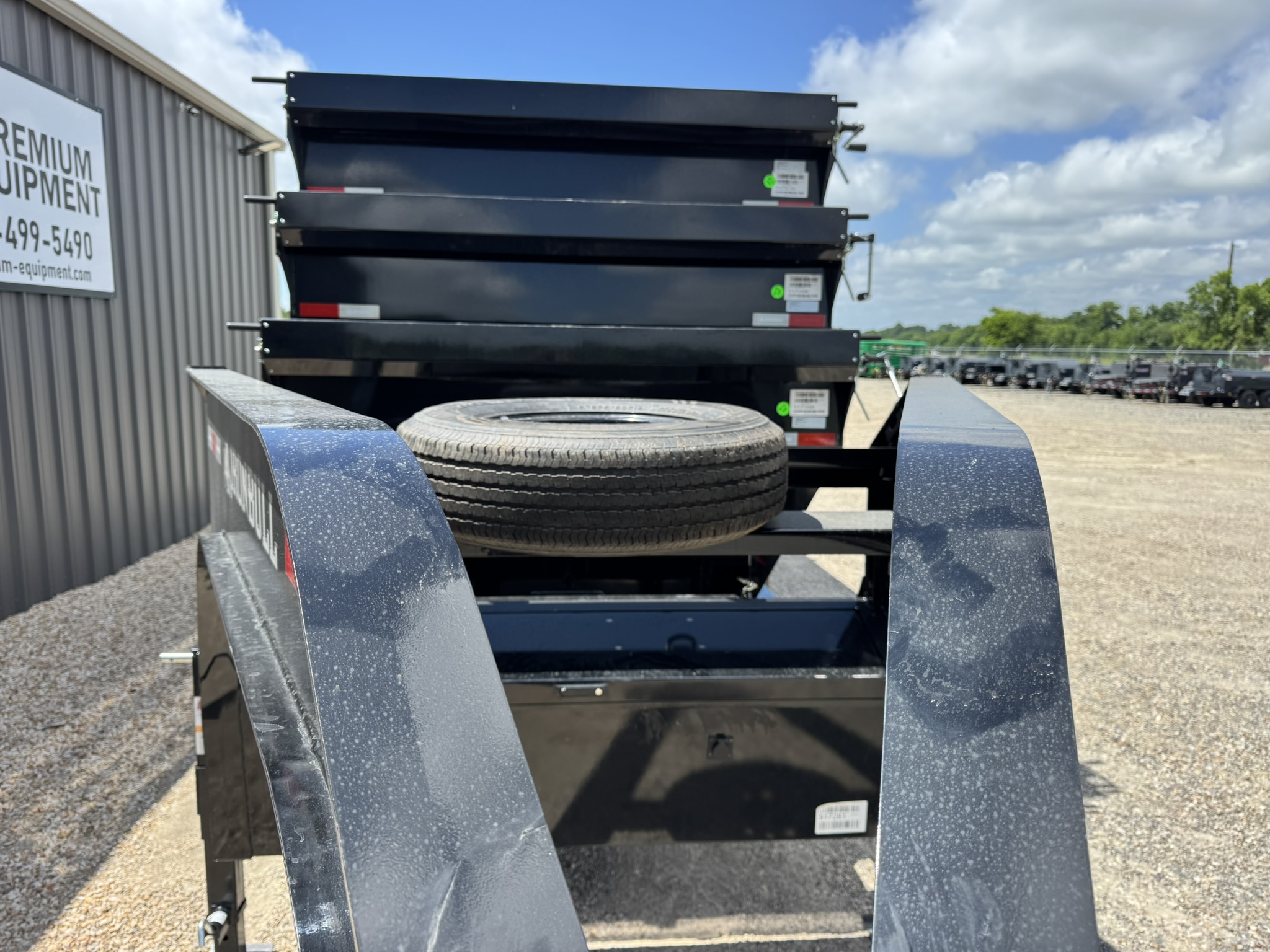 2027 Iron Bull Trailers 83"x16' 14k DBG Roll Off Dump Trailer Package with 3 Bins Trailer