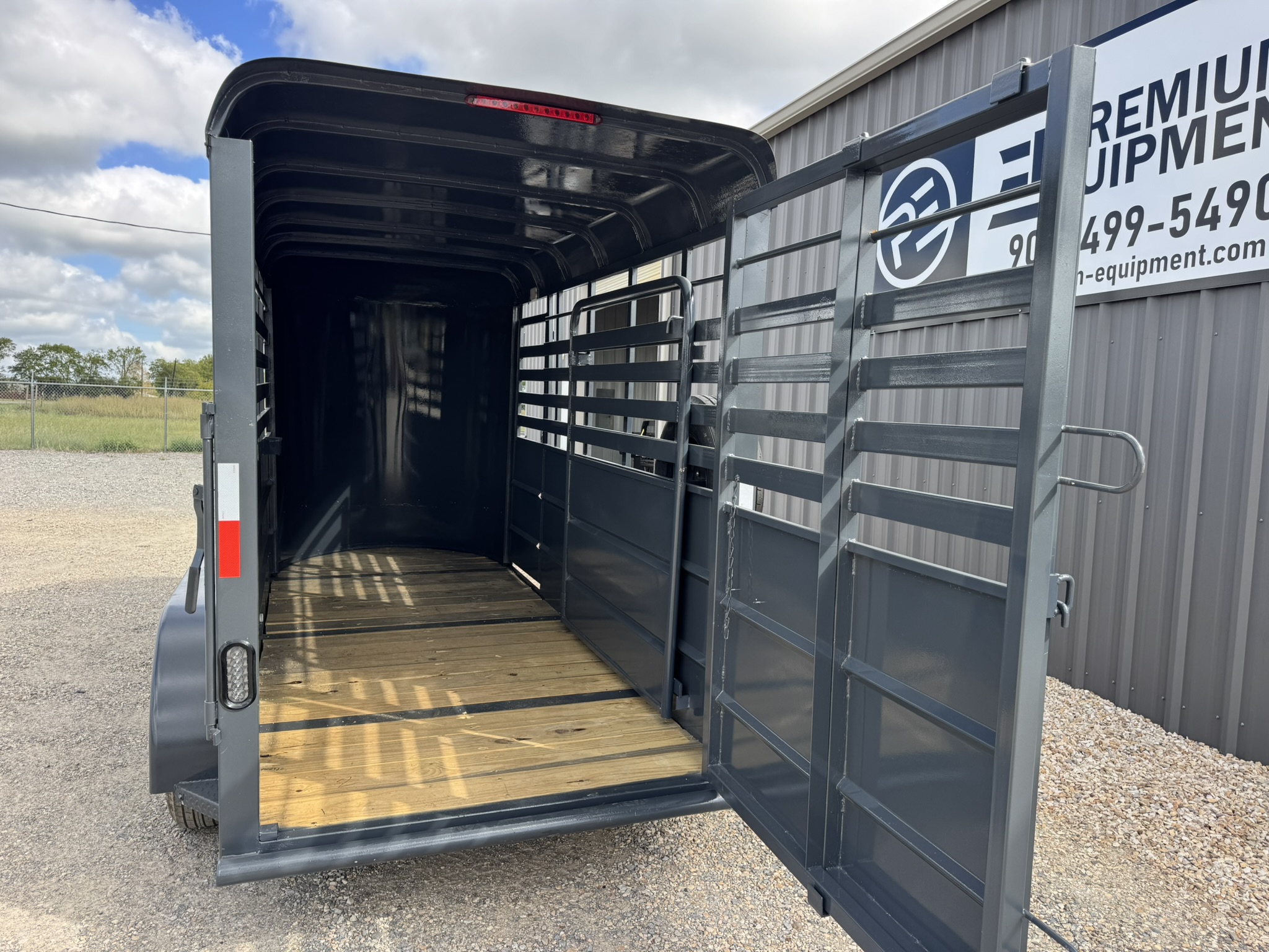 2026 AC Trailers Stock Runner 5’x14’ Bumper Pull Livestock Trailer Trailer