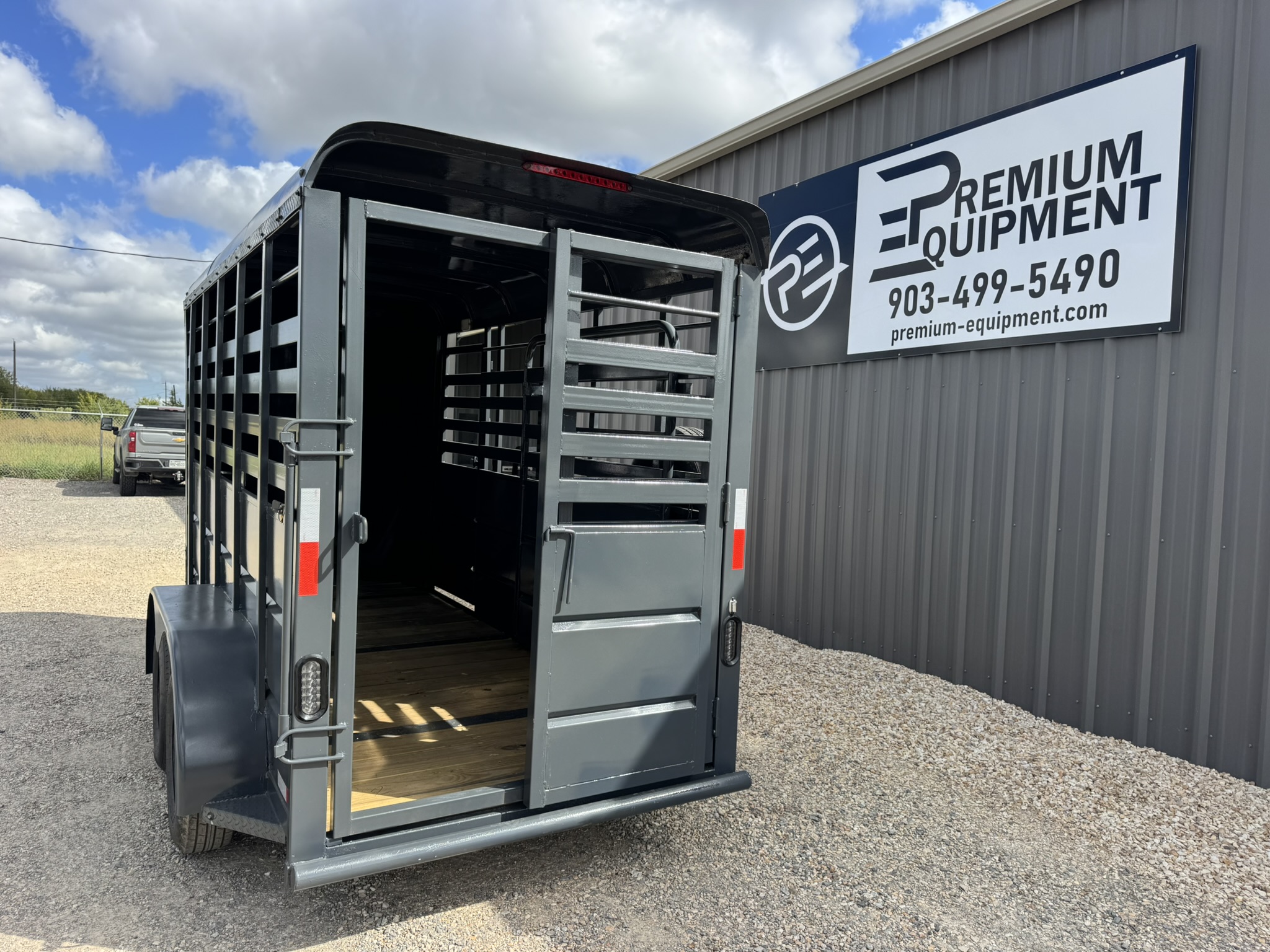 2026 AC Trailers Stock Runner 5’x14’ Bumper Pull Livestock Trailer Trailer