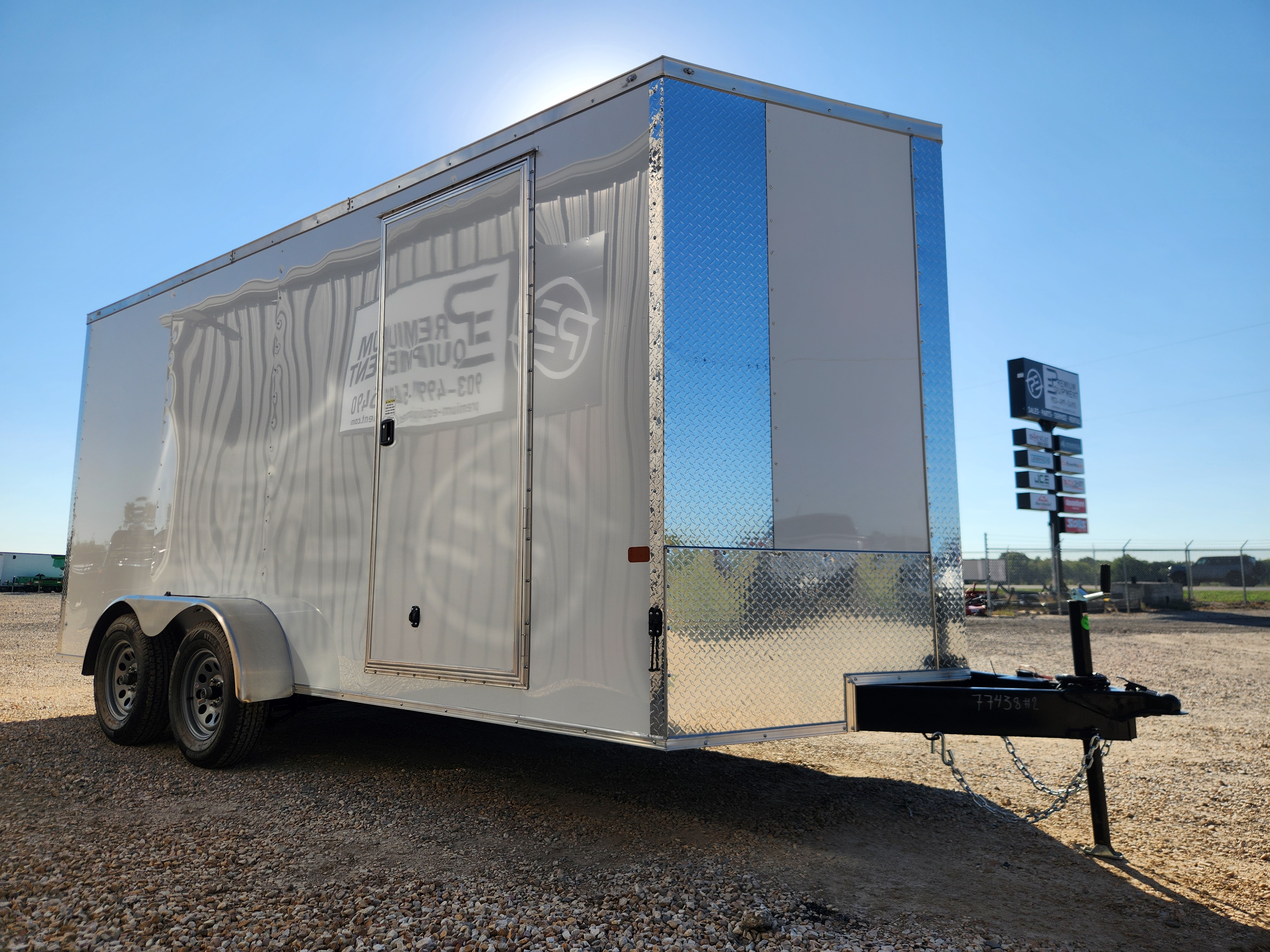 2027 Rock Solid Cargo 7’x16’ 7k Enclosed Cargo Trailer Trailer