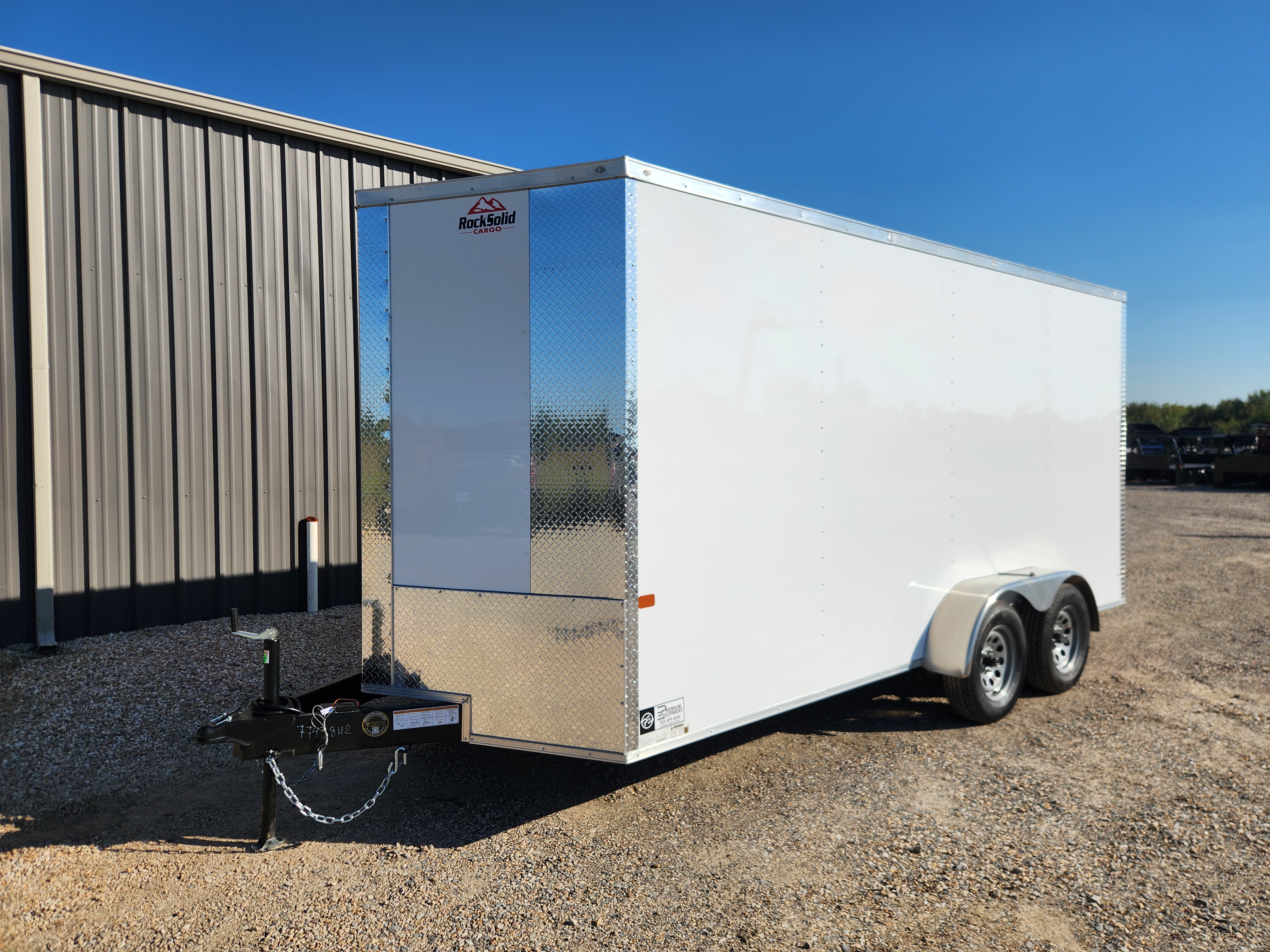 2027 Rock Solid Cargo 7’x16’ 7k Enclosed Cargo Trailer Trailer