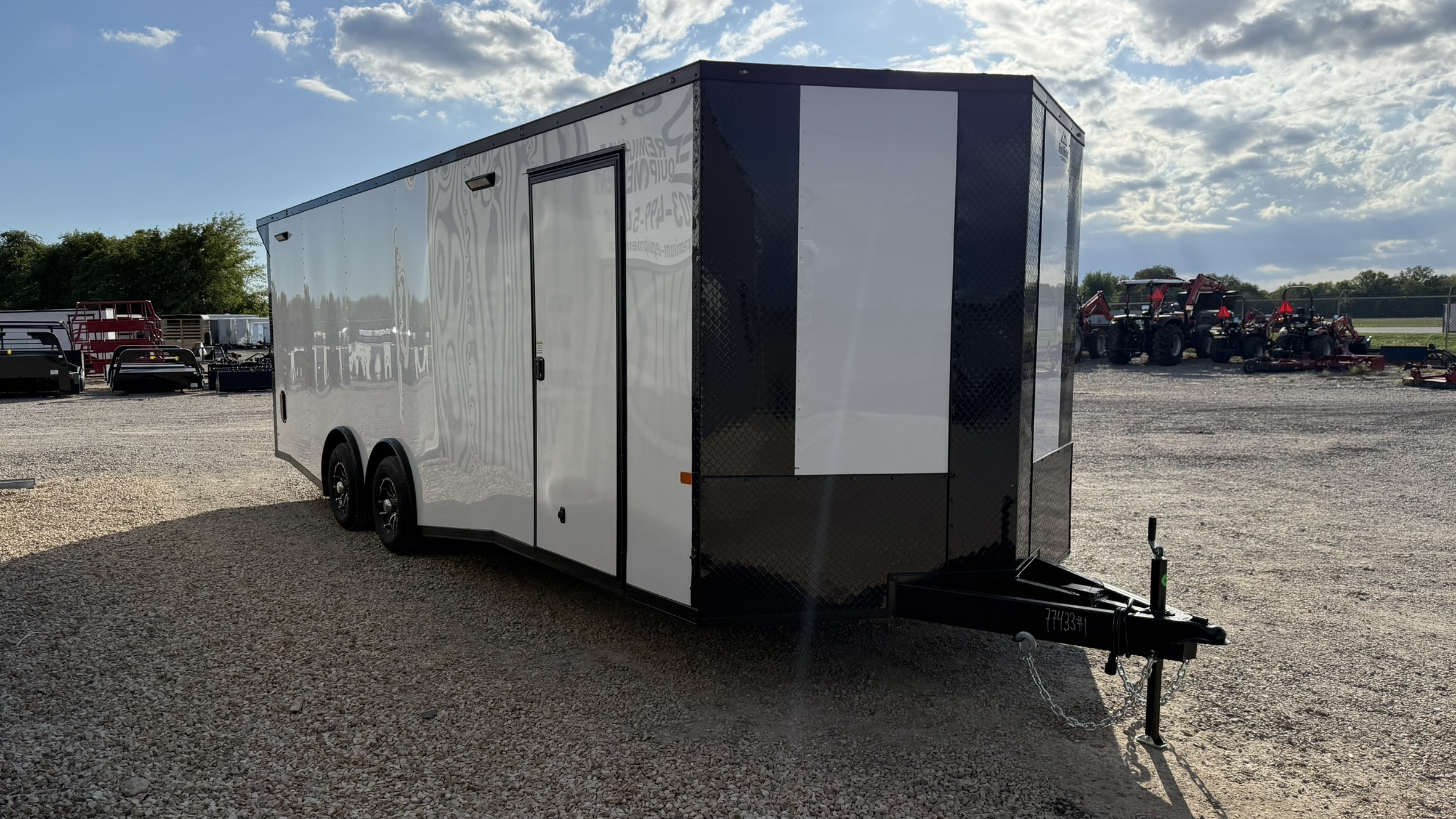2027 Rock Solid Cargo 8.5’x24’ 10k Enclosed Car Hauler Trailer Trailer