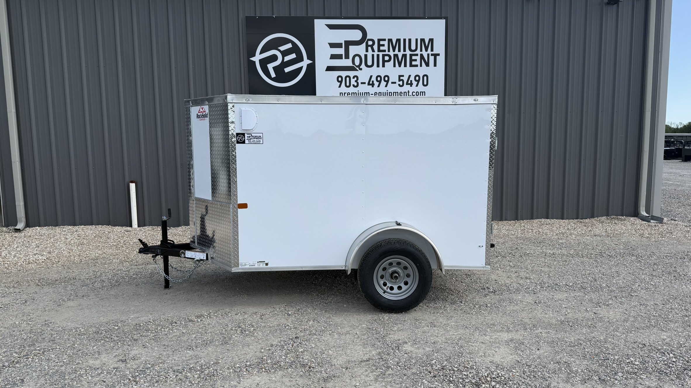 2027 Rock Solid Cargo 5’x8’ SA Enclosed Cargo Trailer Trailer