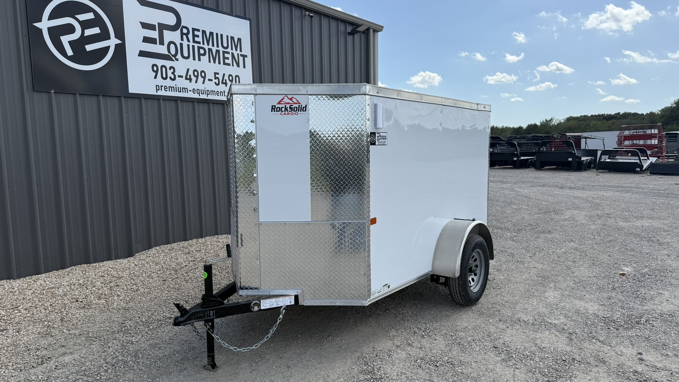 2027 Rock Solid Cargo 5’x8’ SA Enclosed Cargo Trailer Trailer