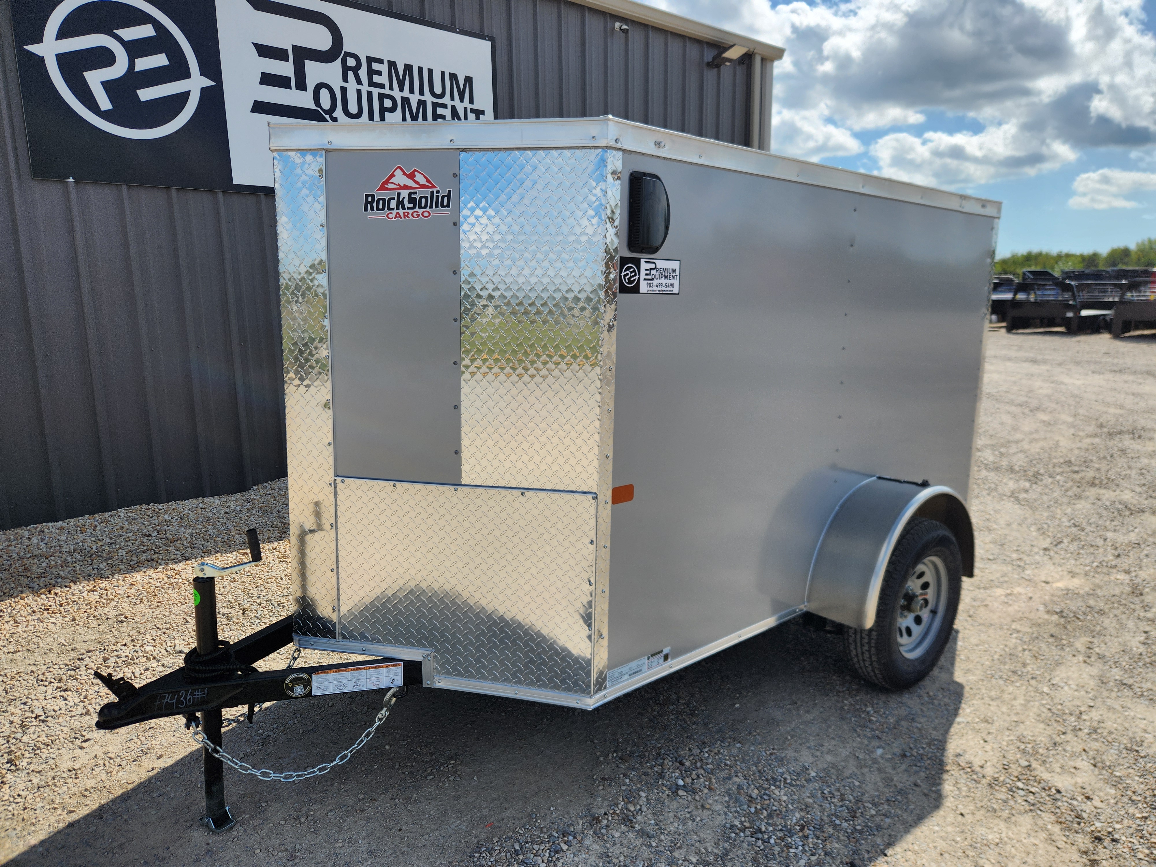 2027 Rock Solid Cargo 5’x8’ SA Enclosed Cargo Trailer Trailer