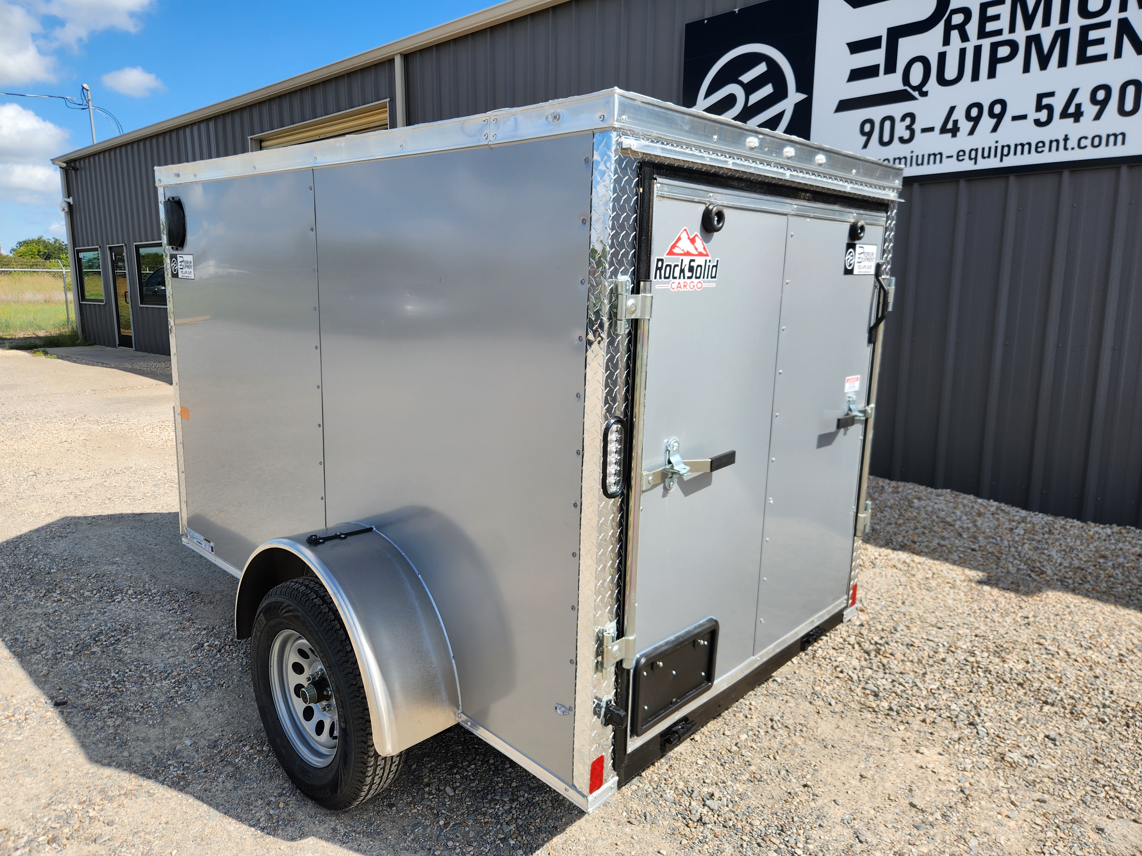 2027 Rock Solid Cargo 5’x8’ SA Enclosed Cargo Trailer Trailer