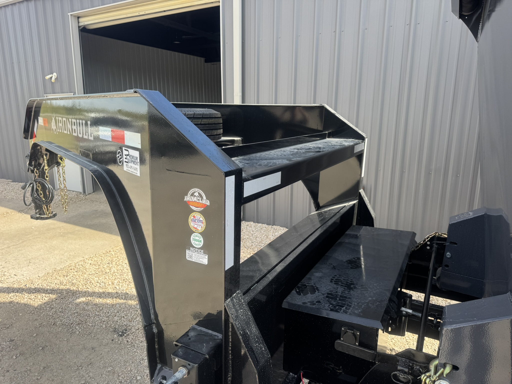 2027 Iron Bull Trailers 83"x16' 14k DBG Roll Off Dump Trailer Package with 3 Bins Trailer