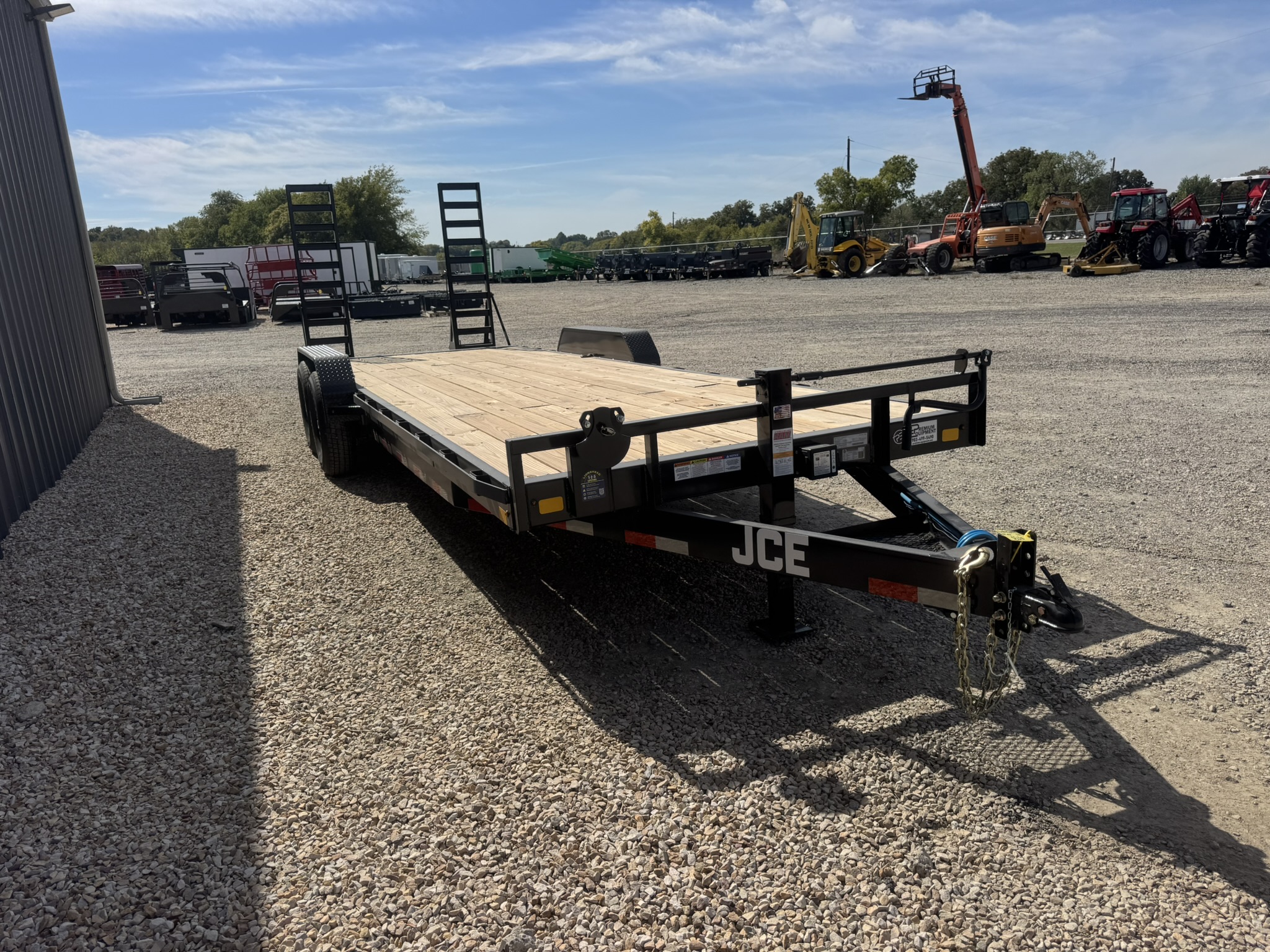 2027 JCE Trailers 83”x24’ Equipment/Carhauler Trailer Trailer