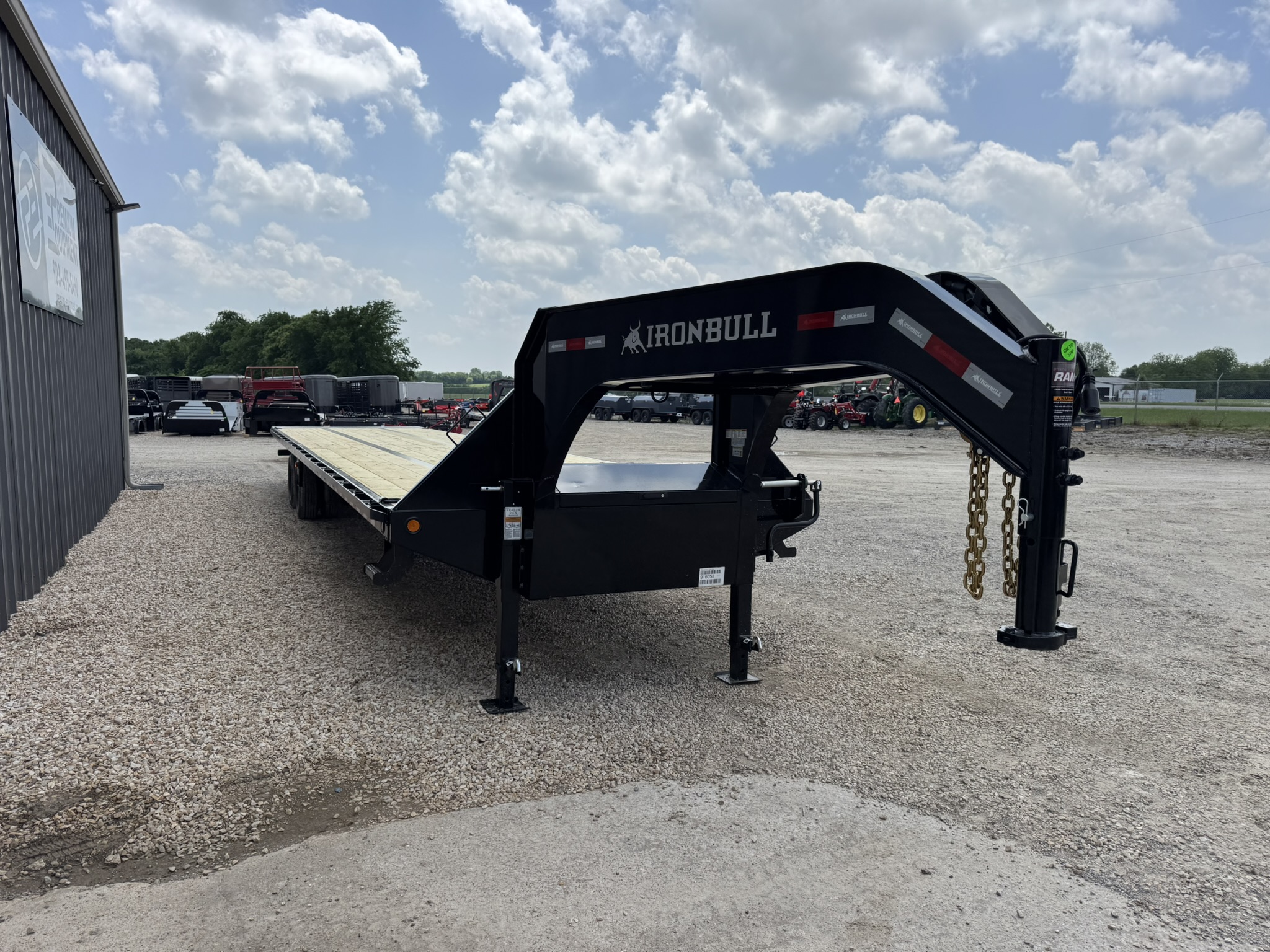 2027 Iron Bull Trailers 102" x 40' Deckover Full Tilt Trailer Trailer